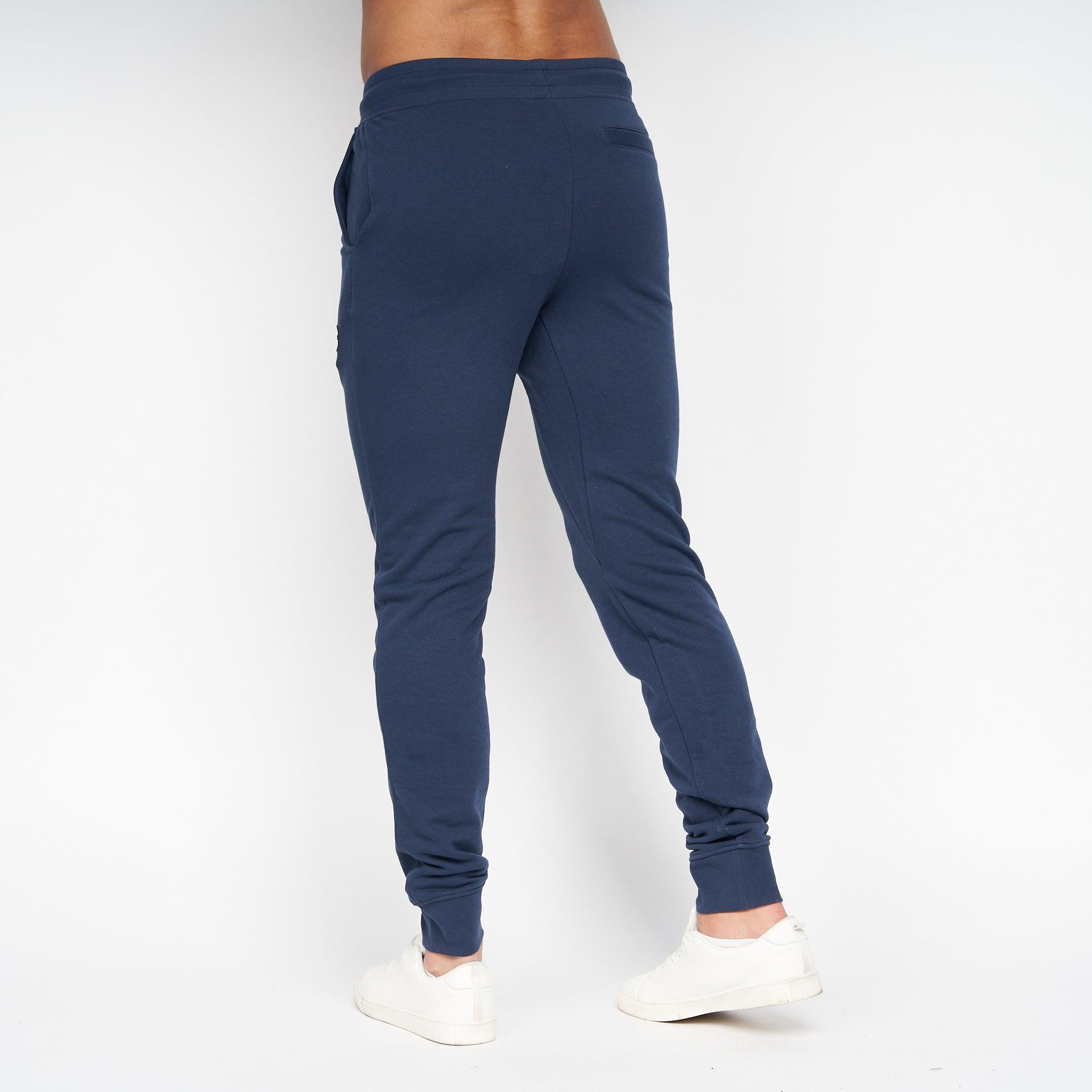 Crosshatch Mens Karmon Joggers Navy