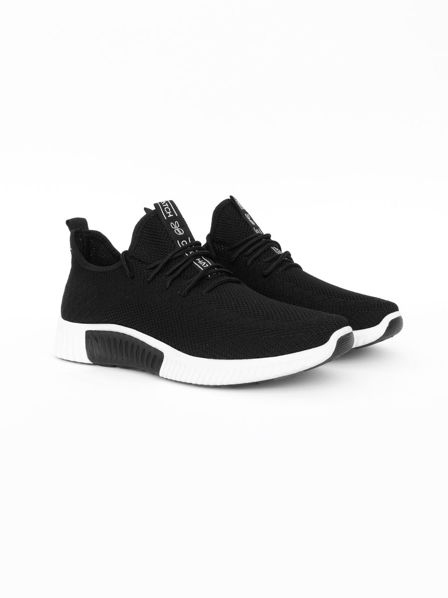 Crosshatch Mens Rideout Trainers Black