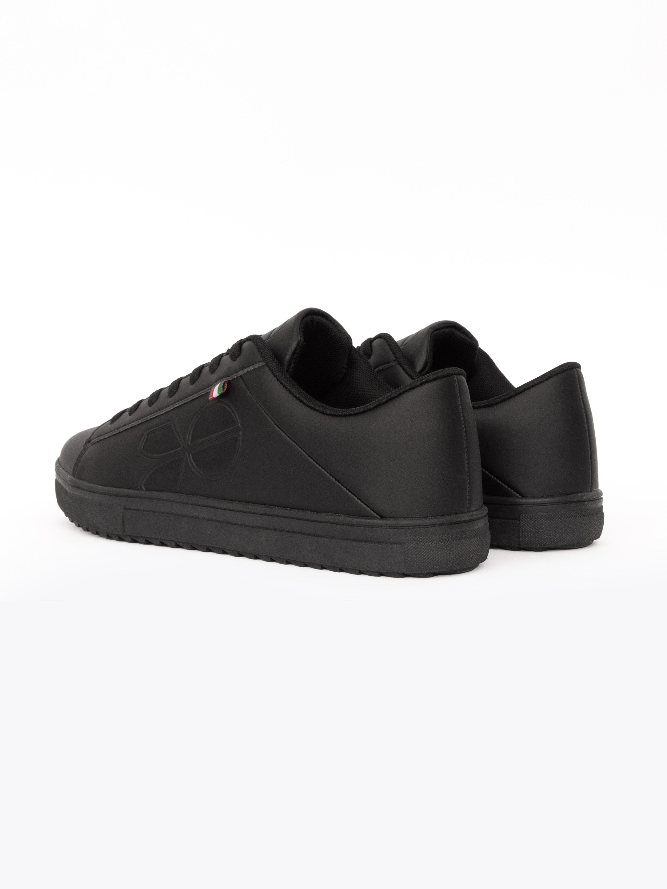 Crosshatch Mens Gleaton Trainers Black