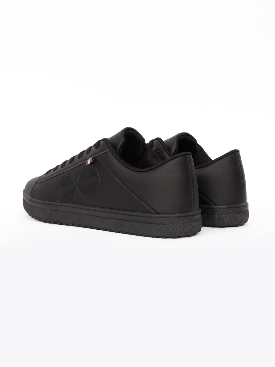 Crosshatch Mens Gleaton Trainers Black