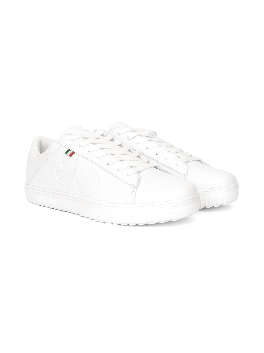 Crosshatch Mens  Gleaton Trainers White