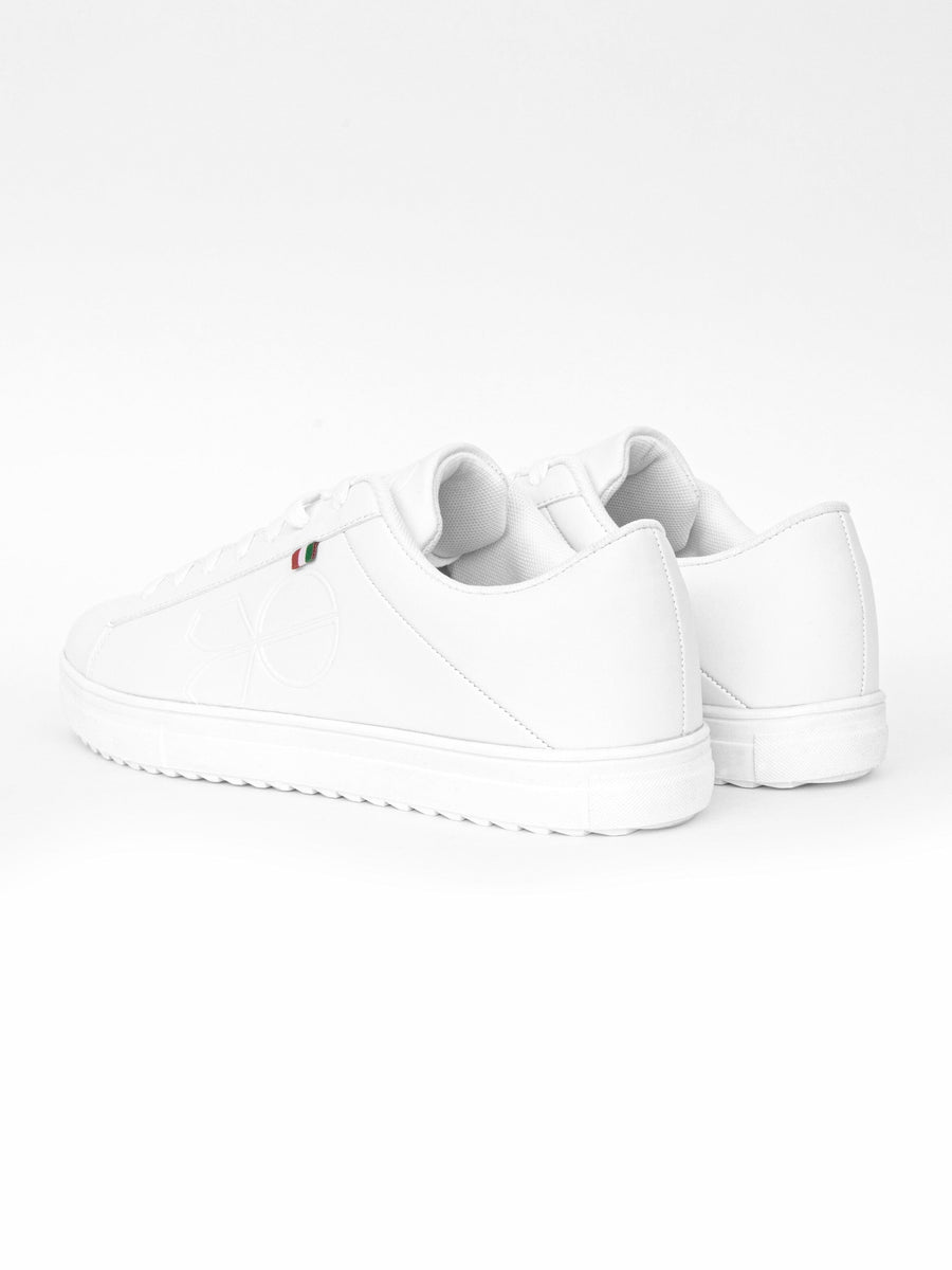 Crosshatch Mens  Gleaton Trainers White