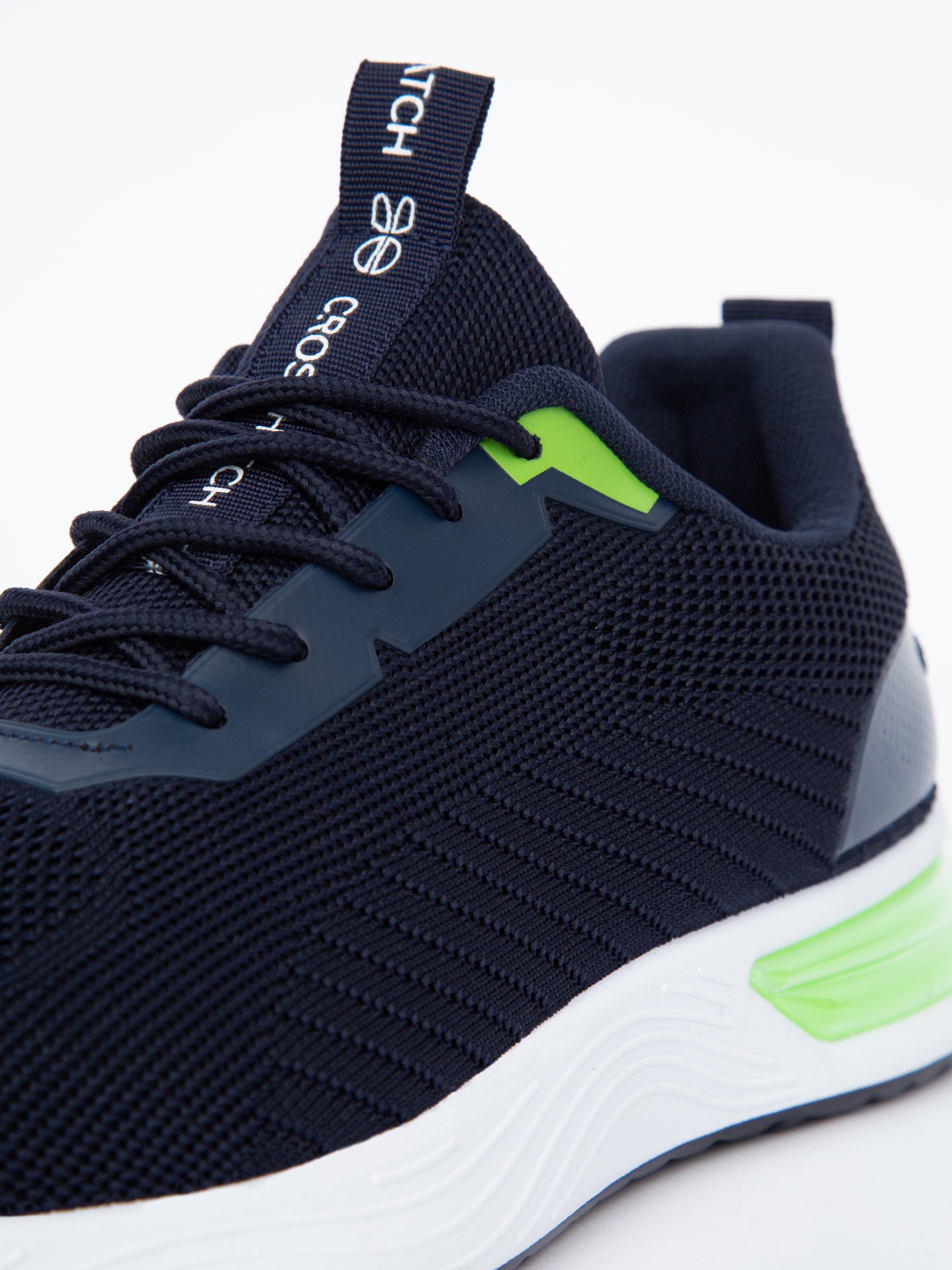 Mens Nyles Trainers Navy