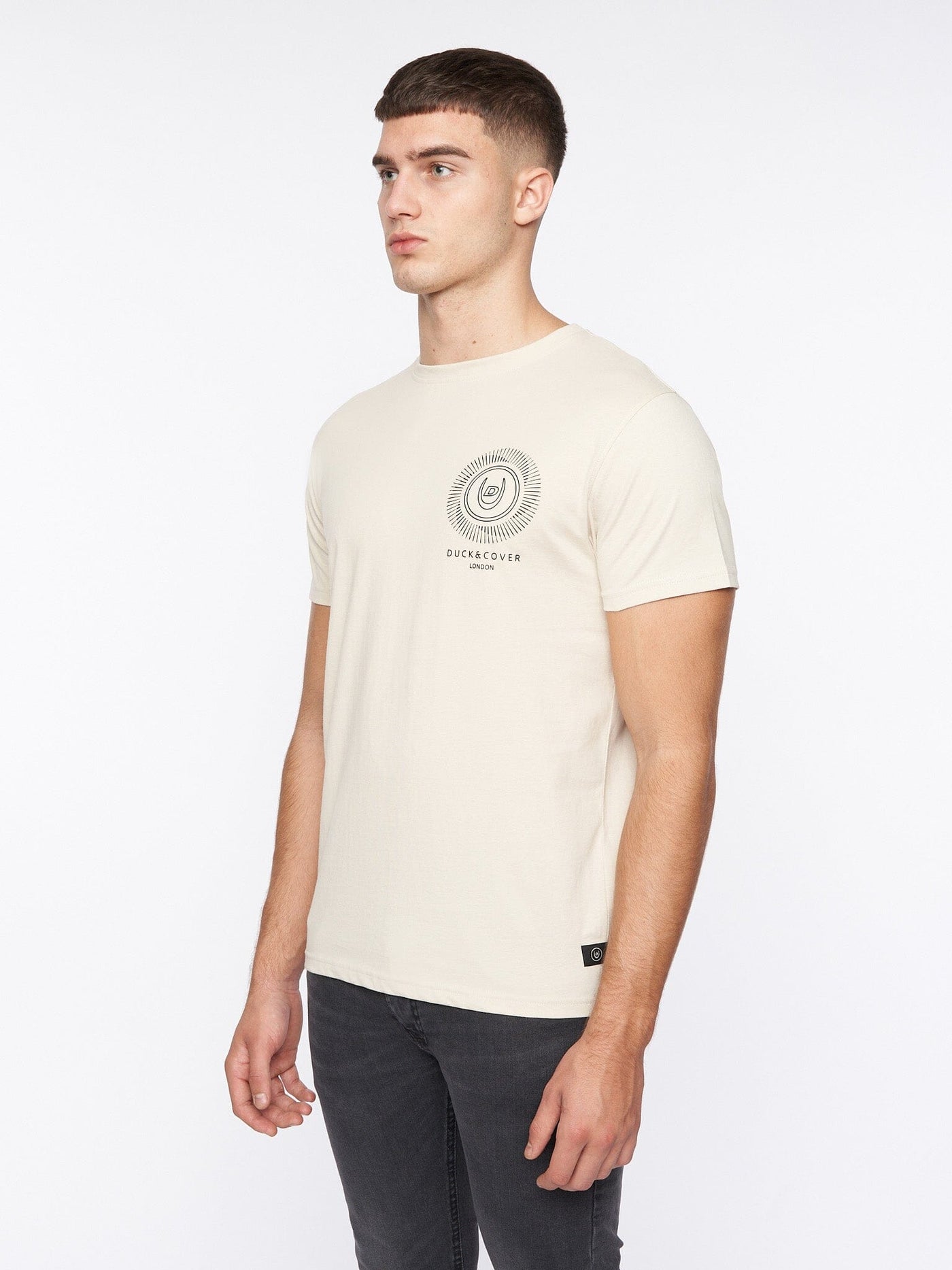 Swirla T-Shirt Ecru