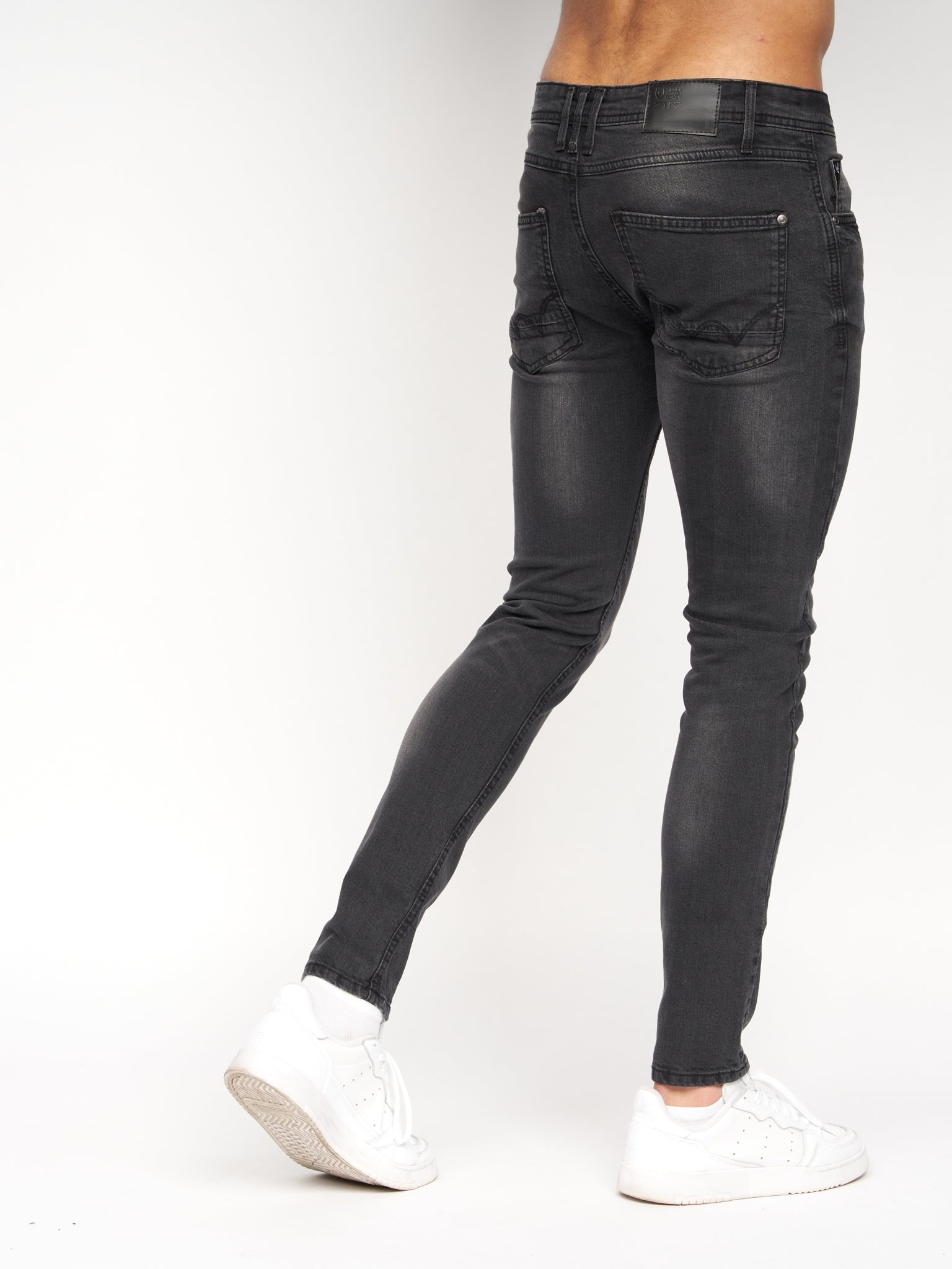 Duck and Cover - Mens Maylead Slim Fit Jeans Black