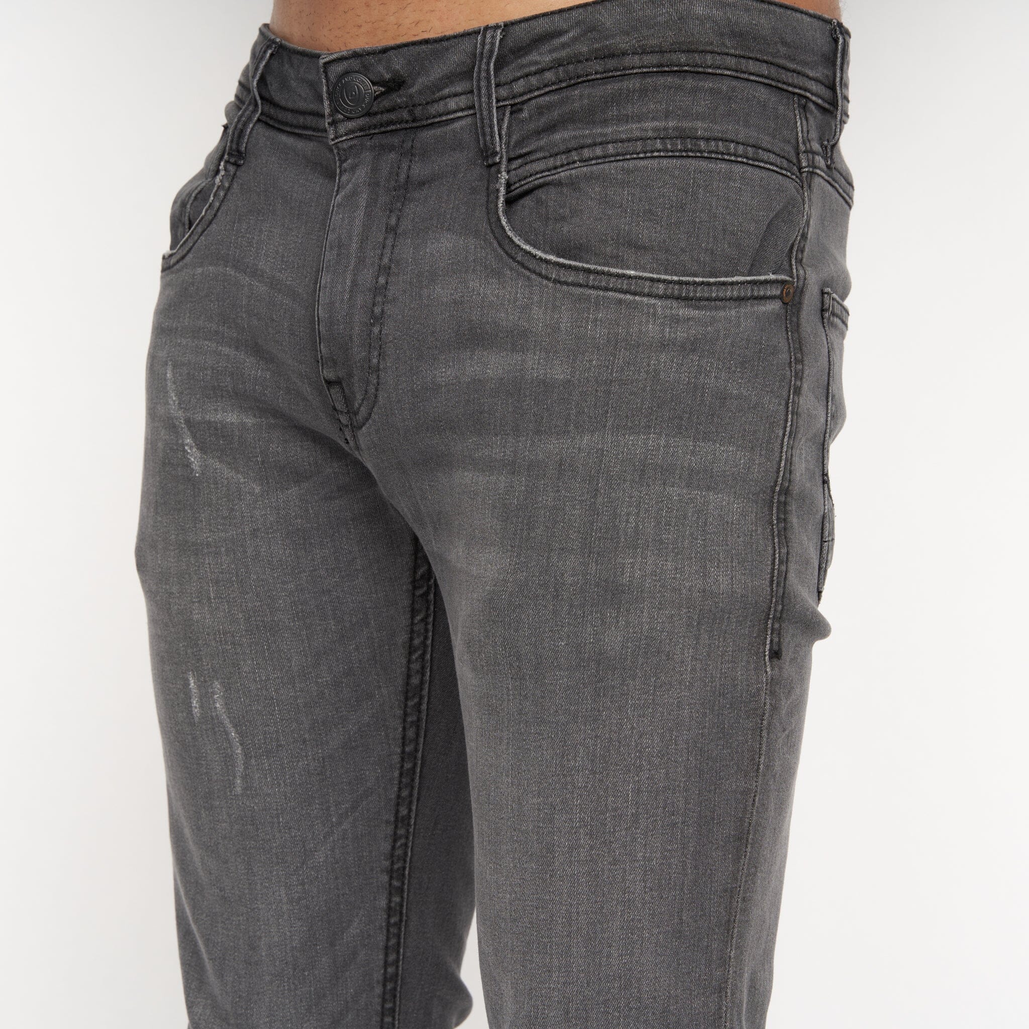 Tranfold Slim Fit Jeans Grey
