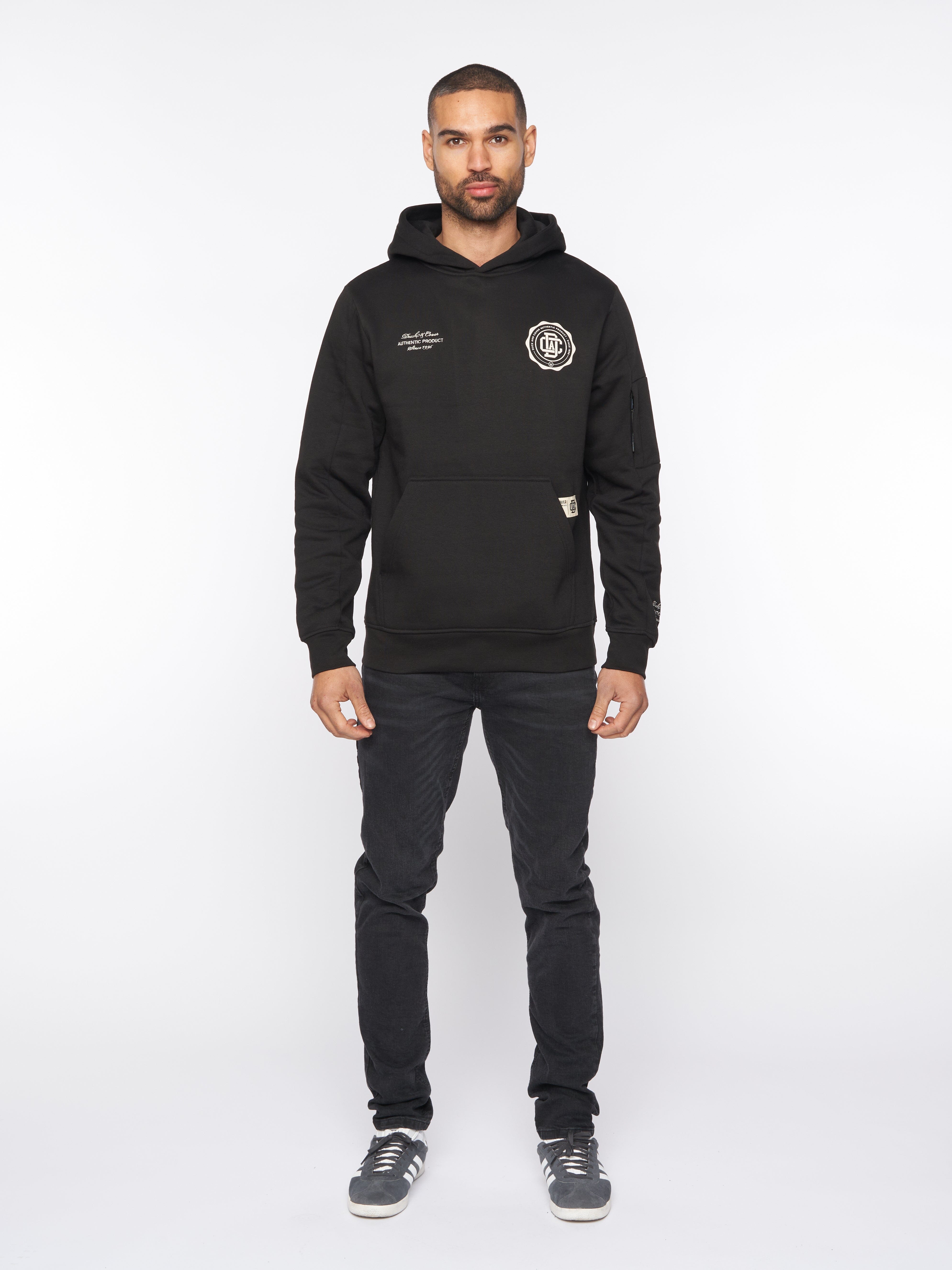 Keyaan Hoodie Black