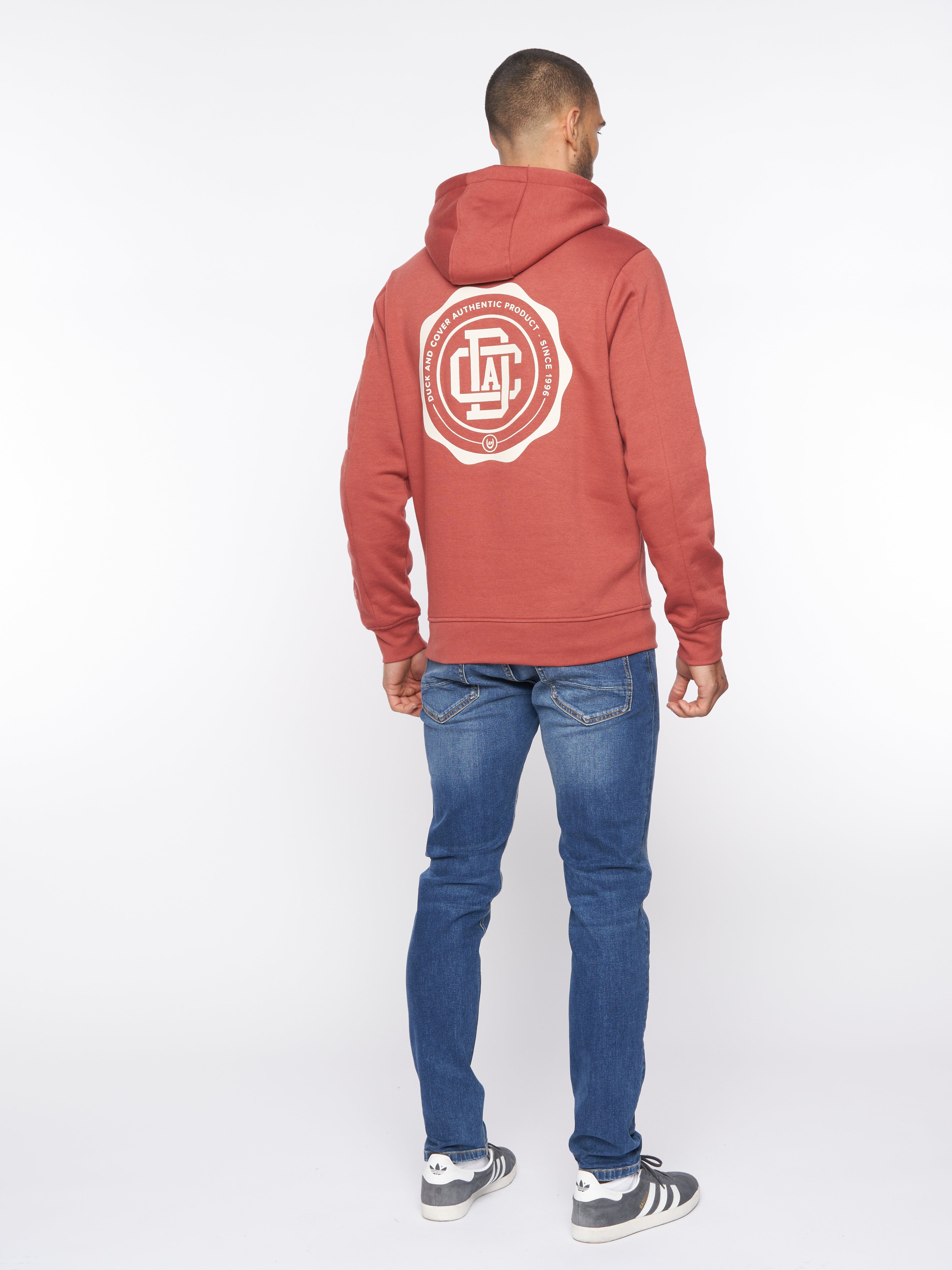 Keyaan Hoodie Red