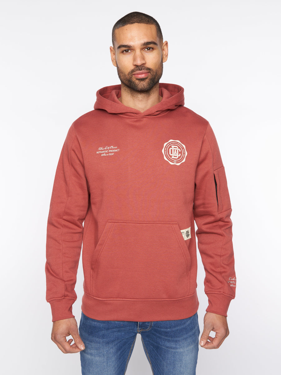 Keyaan Hoodie Red