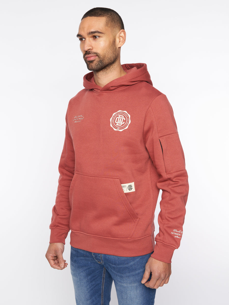 Keyaan Hoodie Red