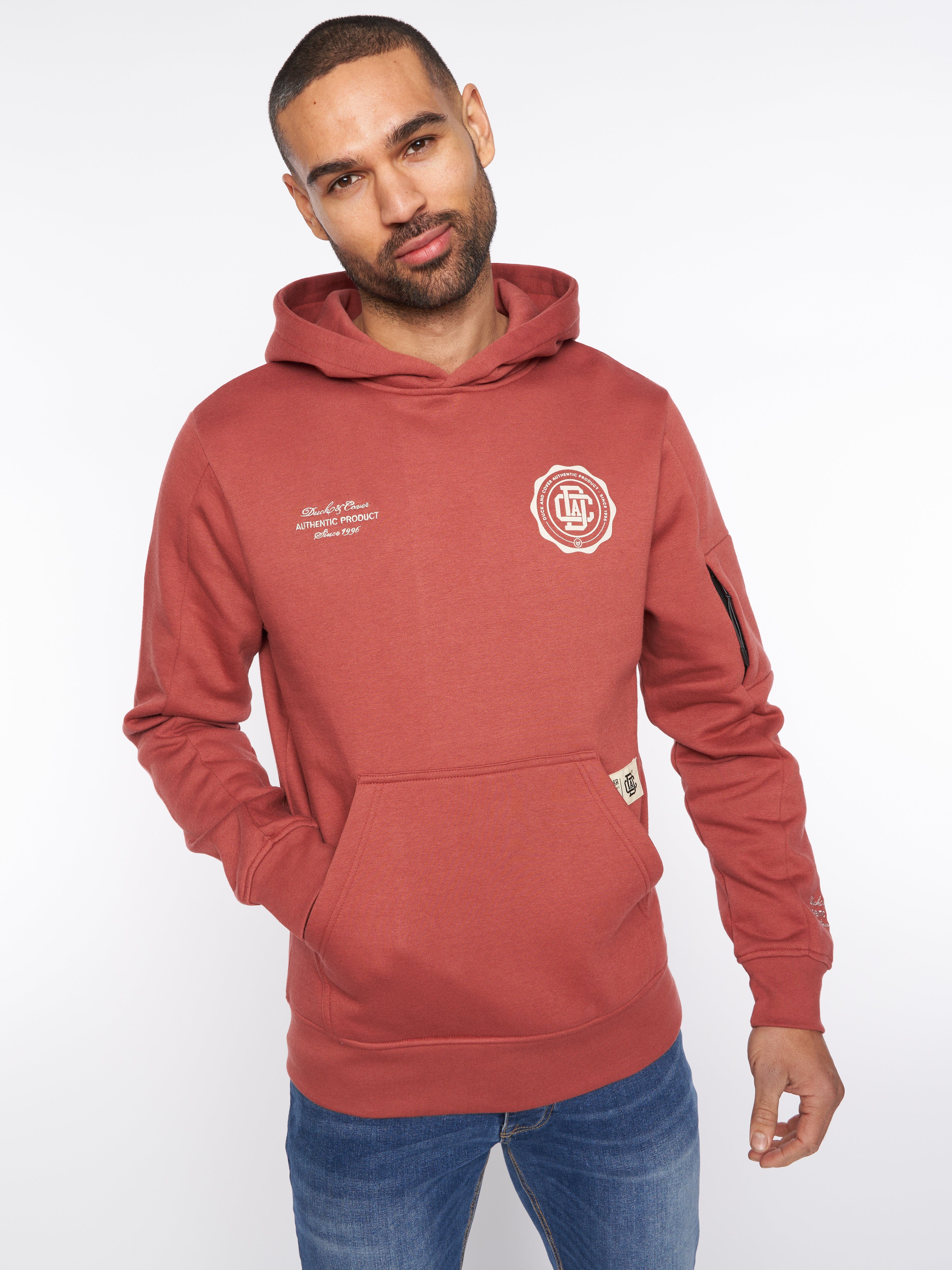 Keyaan Hoodie Red