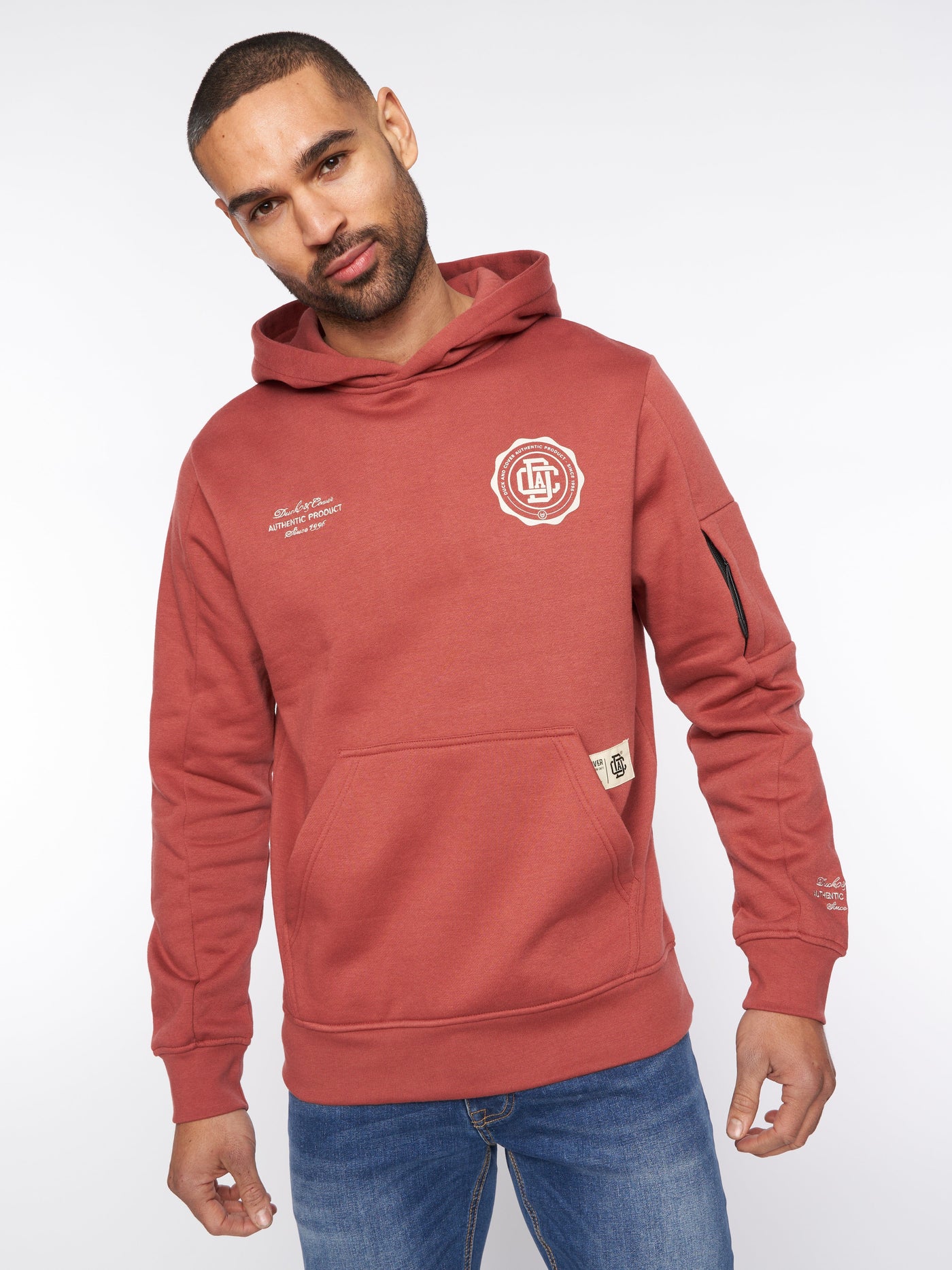 Keyaan Hoodie Red