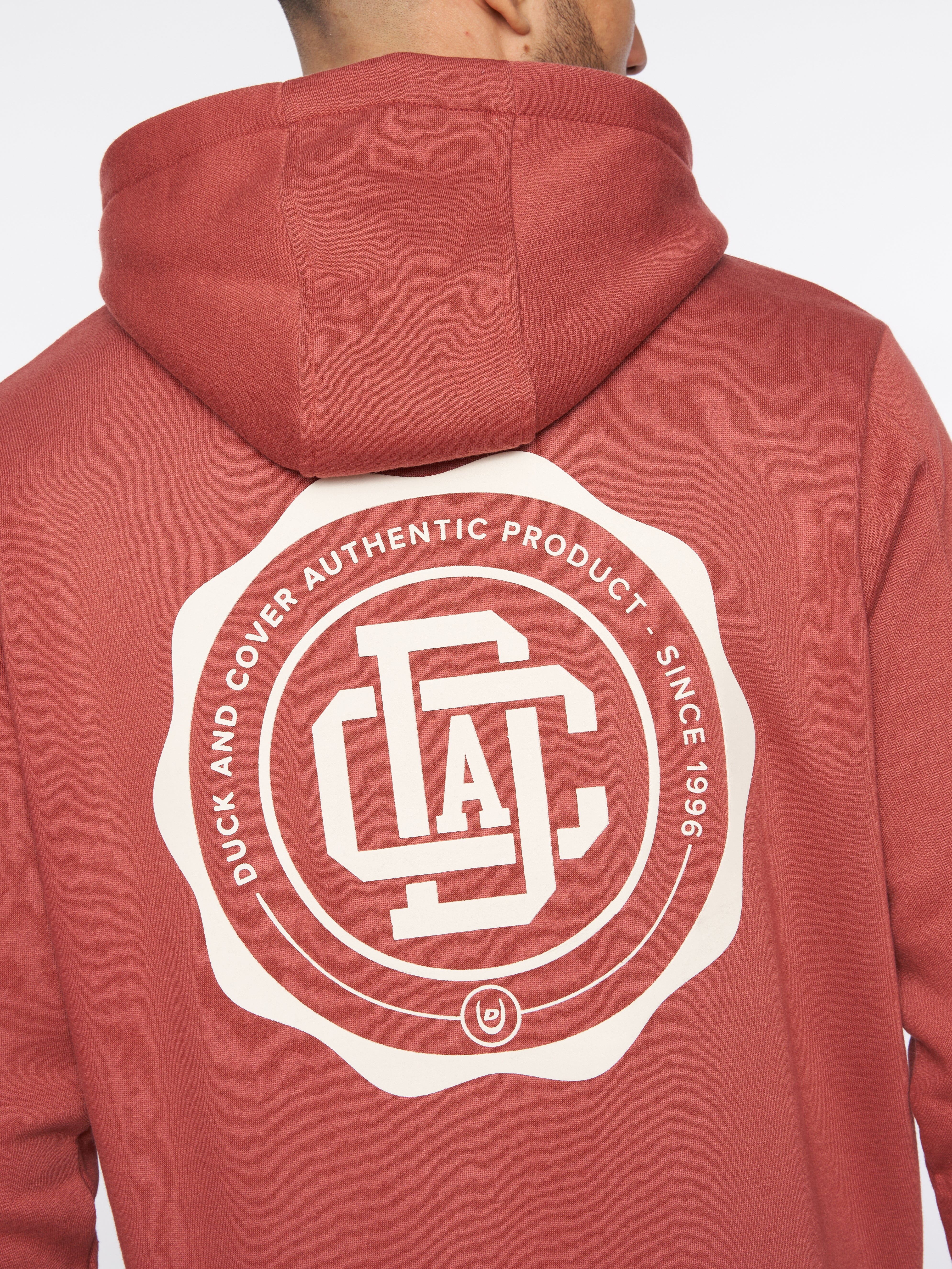 Keyaan Hoodie Red