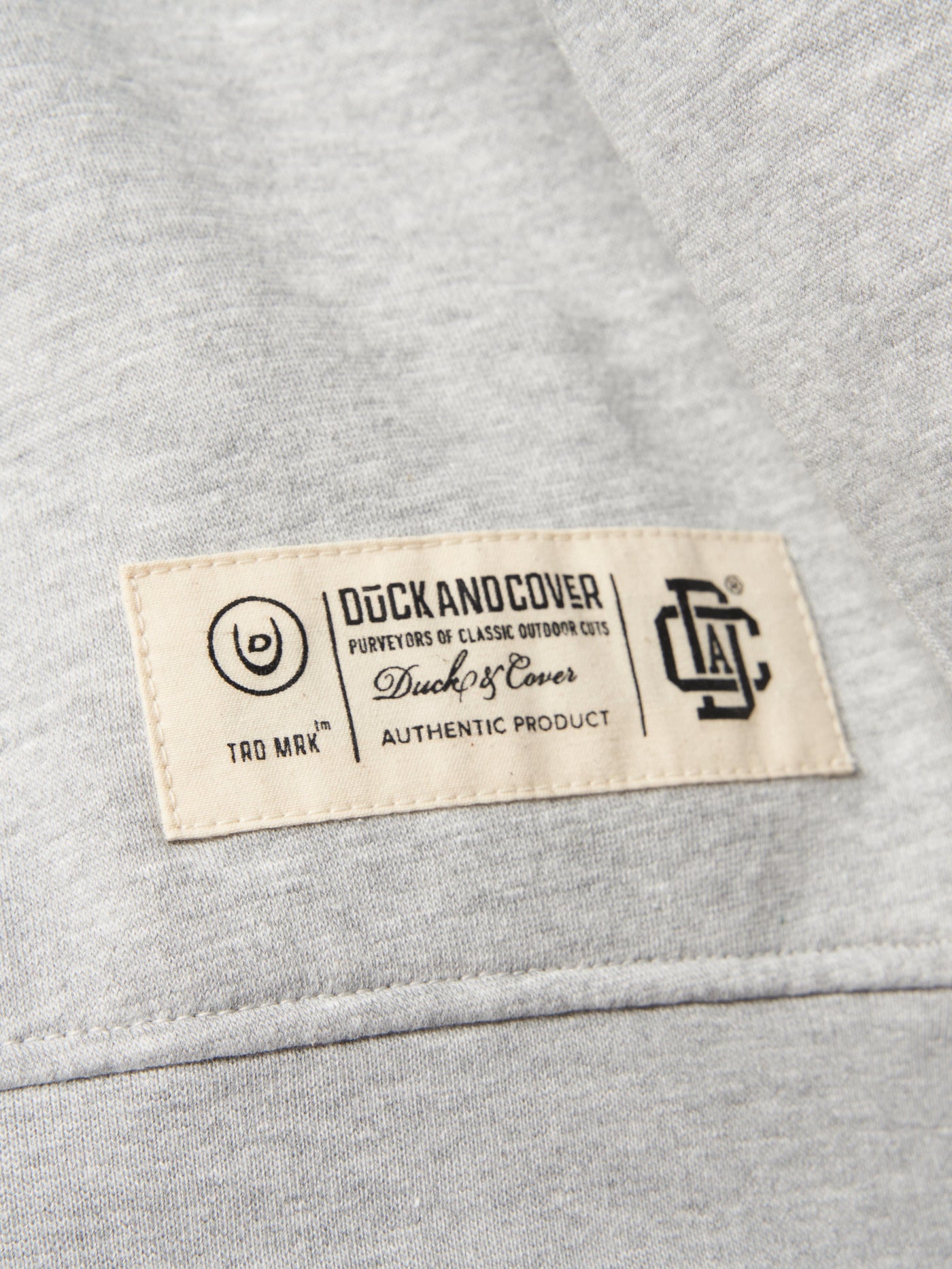 Keyaan Crew Sweat Grey Marl