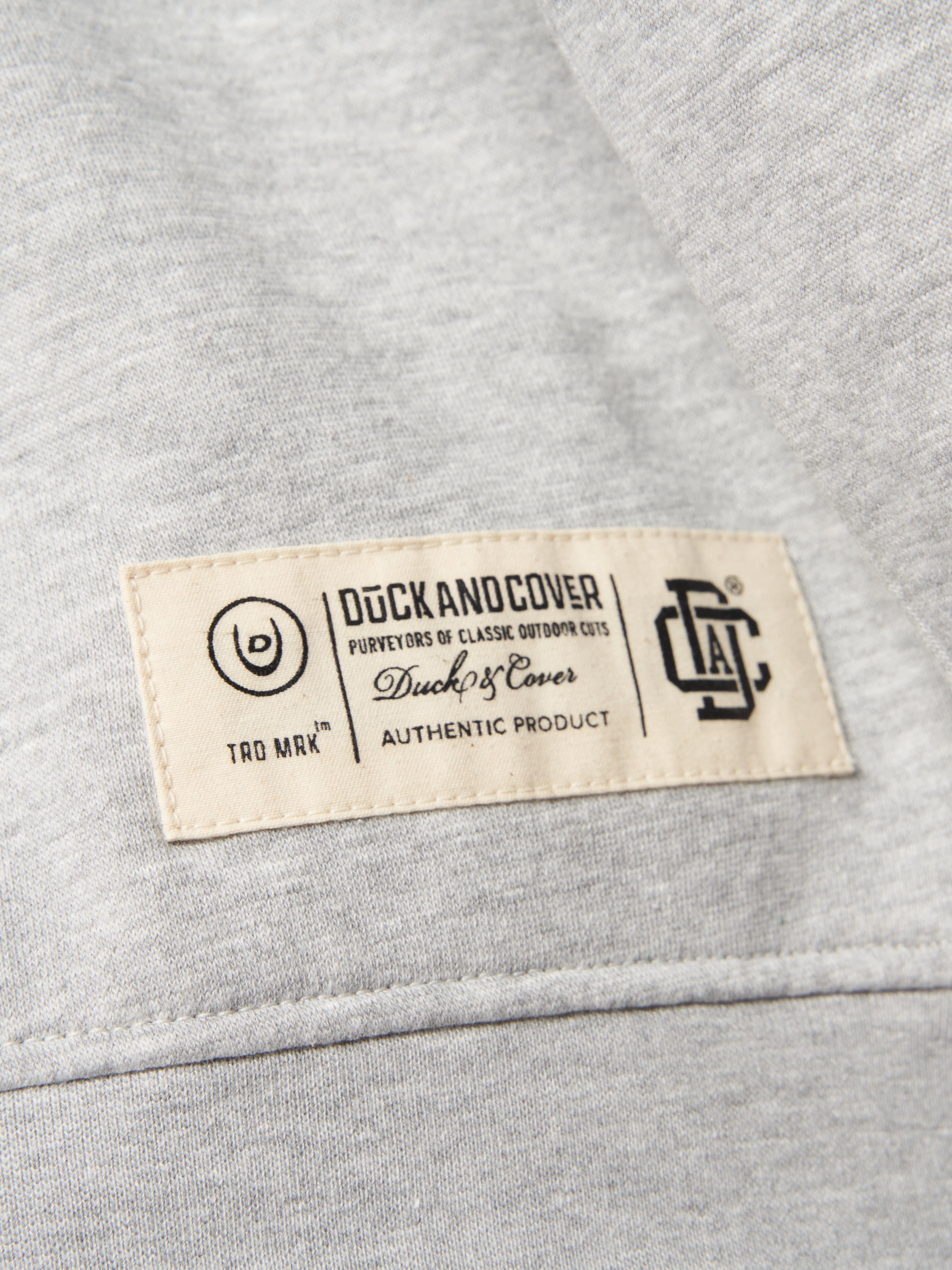 Keyaan Crew Sweat Grey Marl