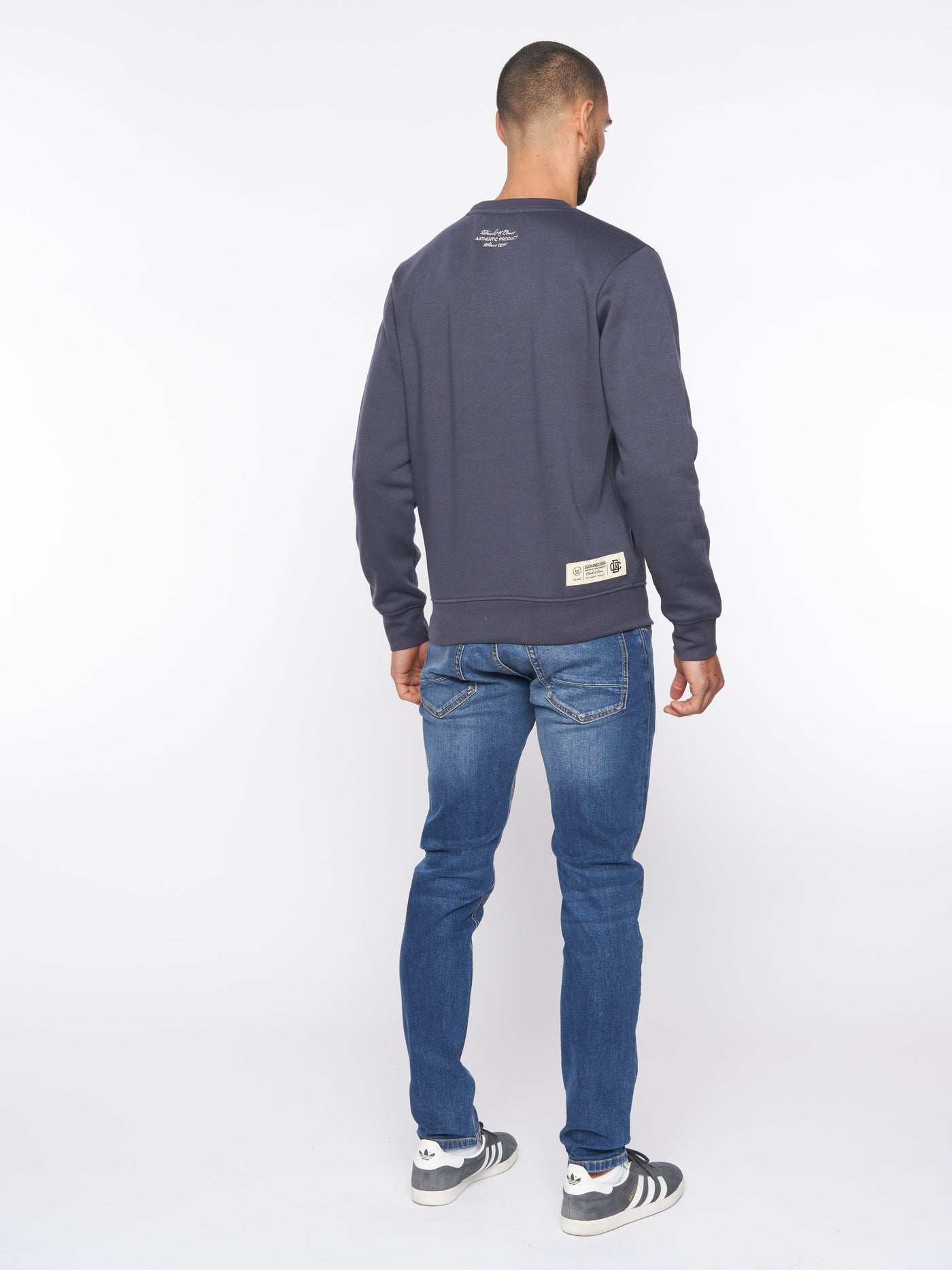 Keyaan Crew Sweat Navy