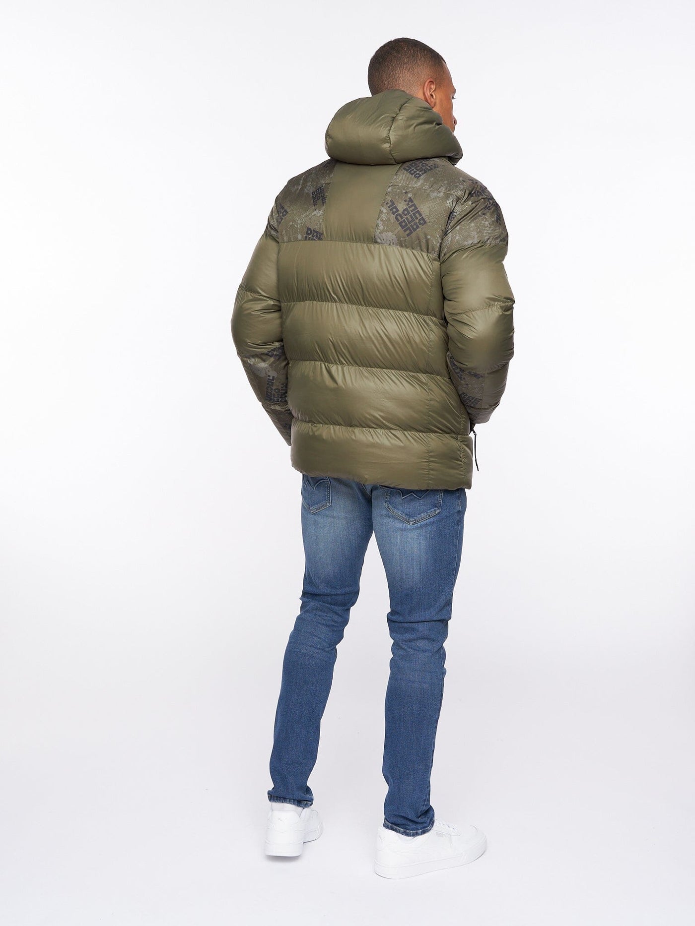 Ryebank Padded Jacket Olive Camo