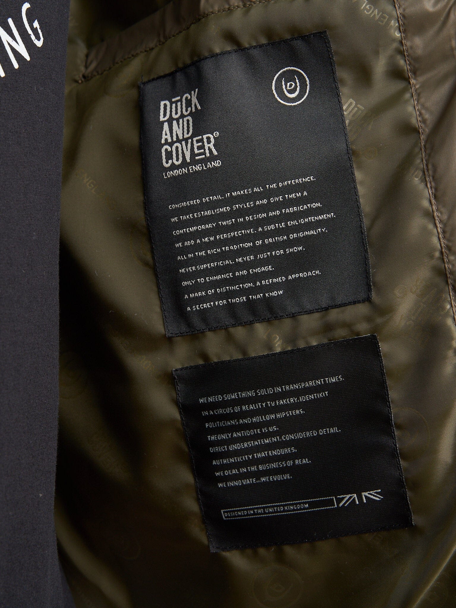 Ryebank Padded Jacket Olive Camo