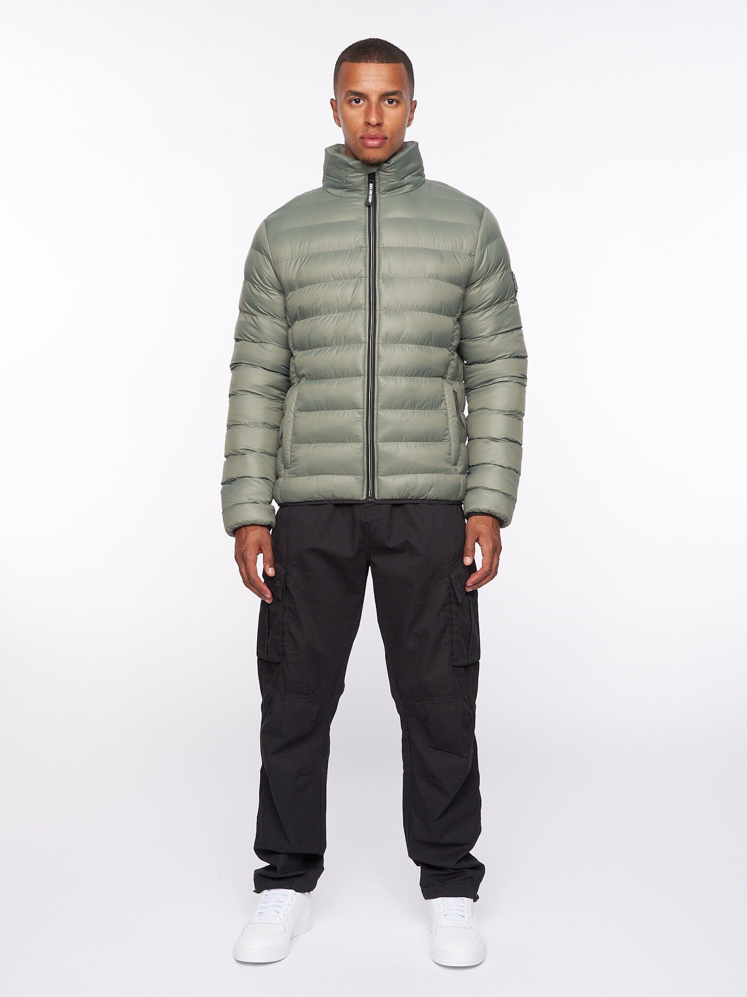 Mens Sheemy Padded Jacket Olive