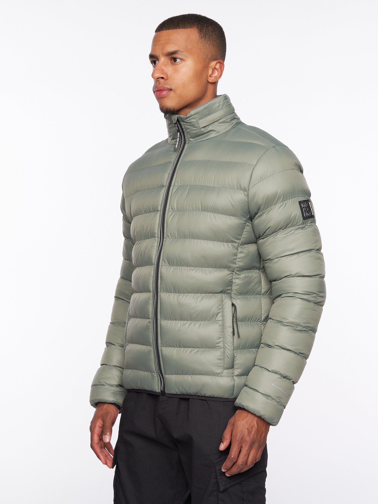 Mens Sheemy Padded Jacket Olive
