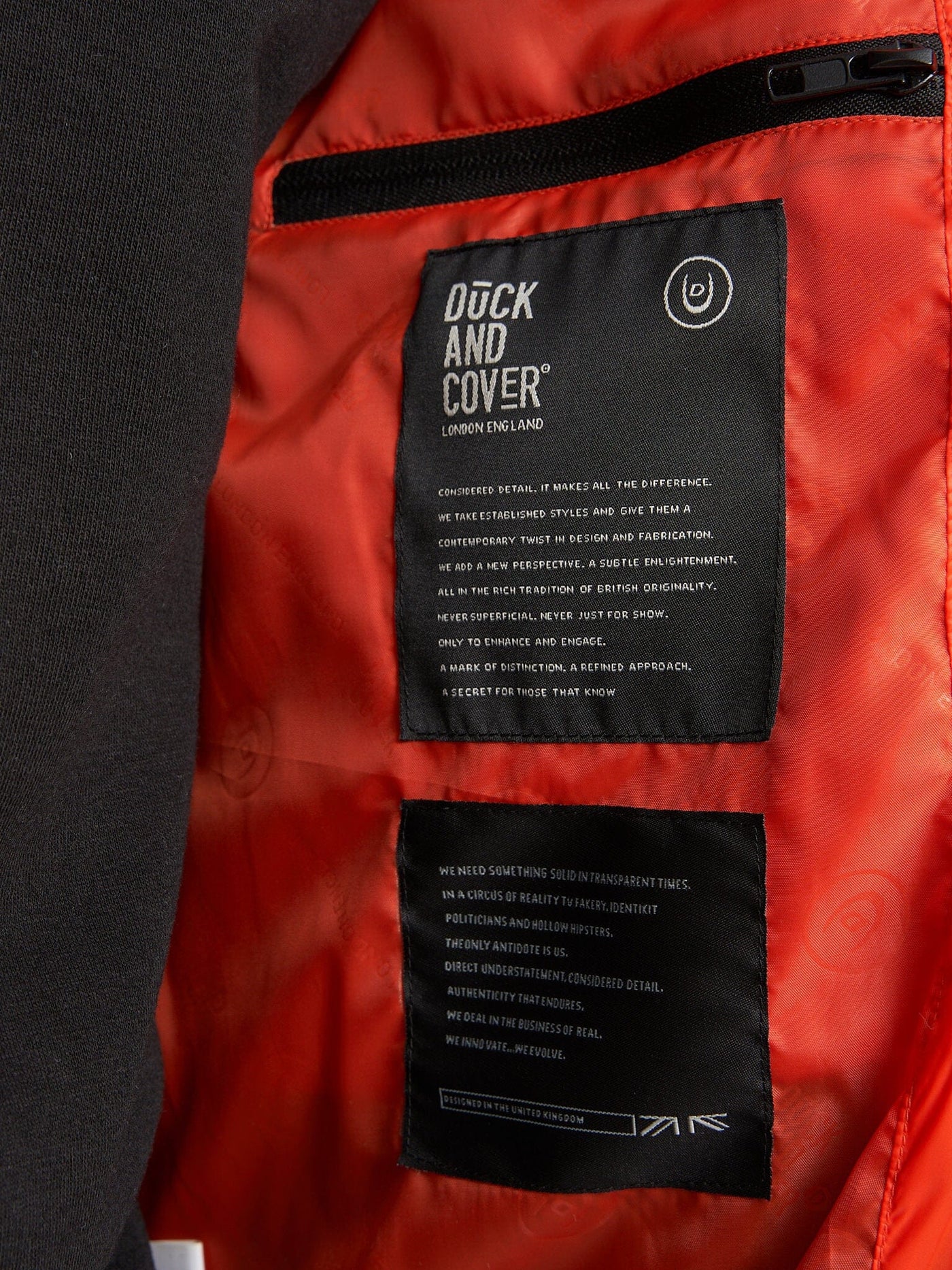 Raymax Padded Jacket Orange