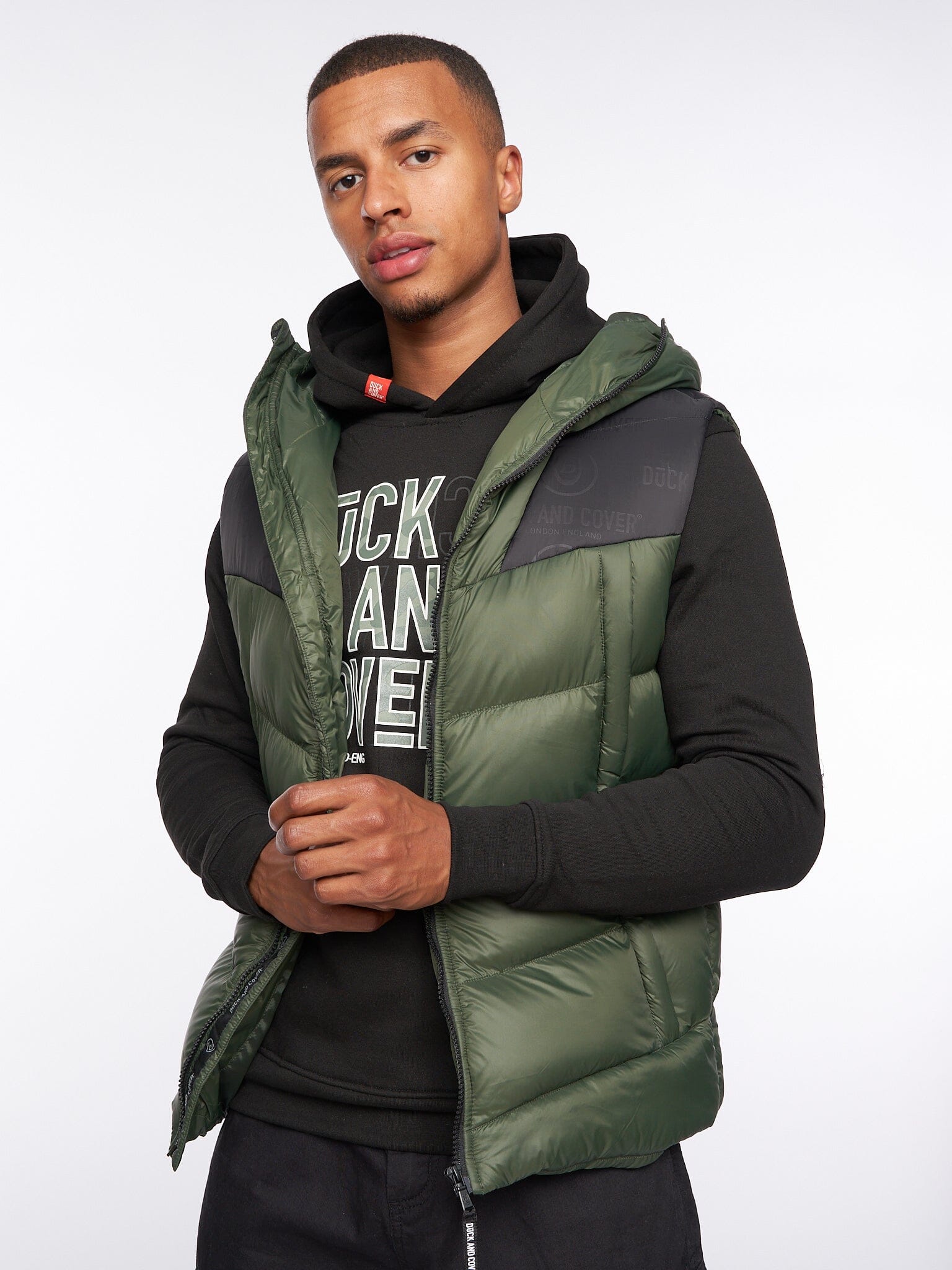 Raymax Gilet Dark Olive