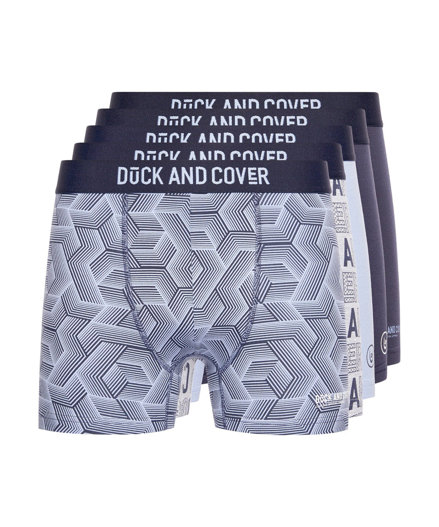 Mens Quendle Boxers 5pk Assorted