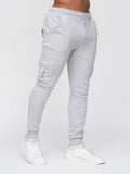 Melbray Crew Sweat & Jogger Set Grey Marl