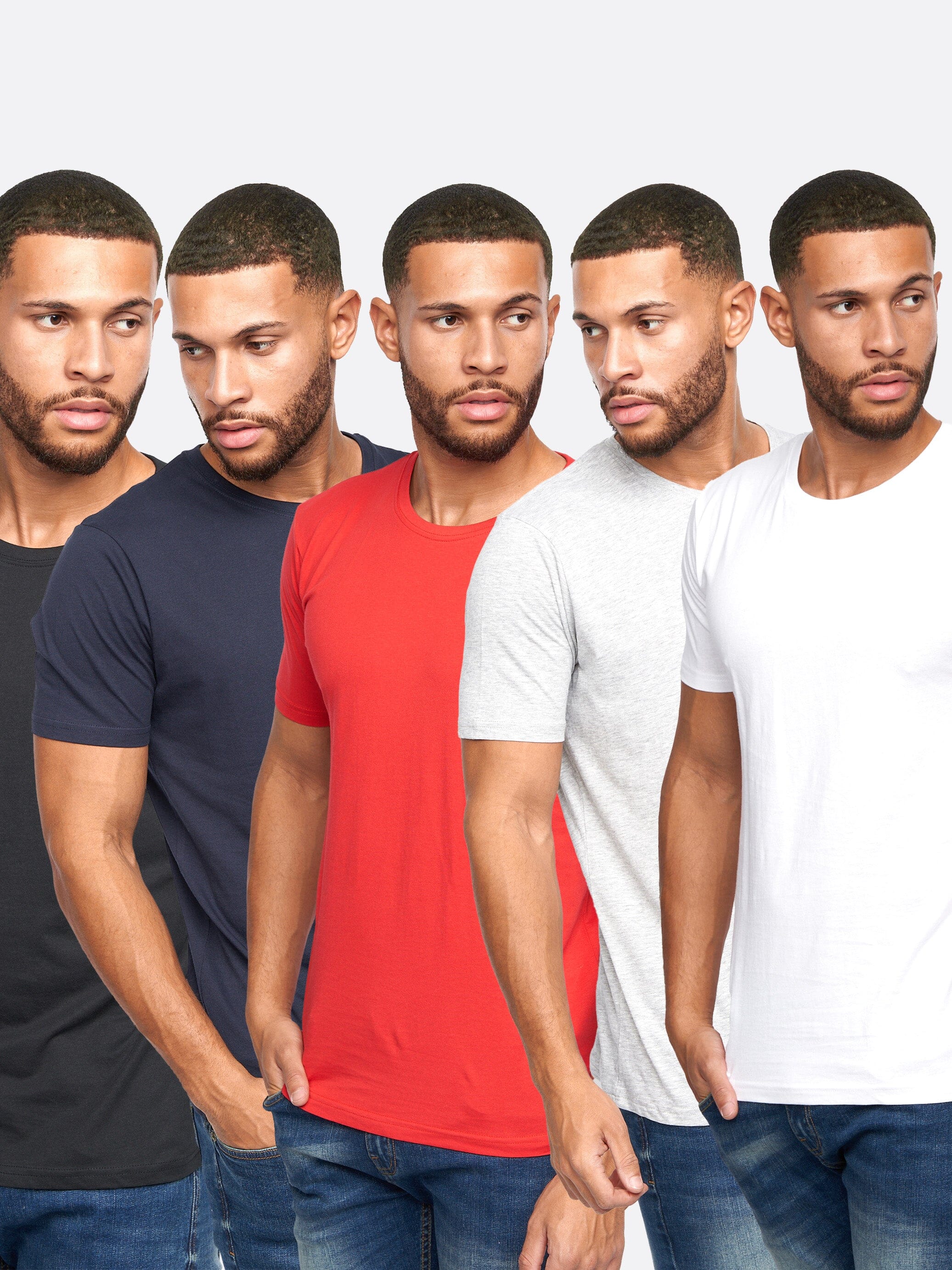 Duck and Cover Mens Errington Pack A T-Shirt 5pk