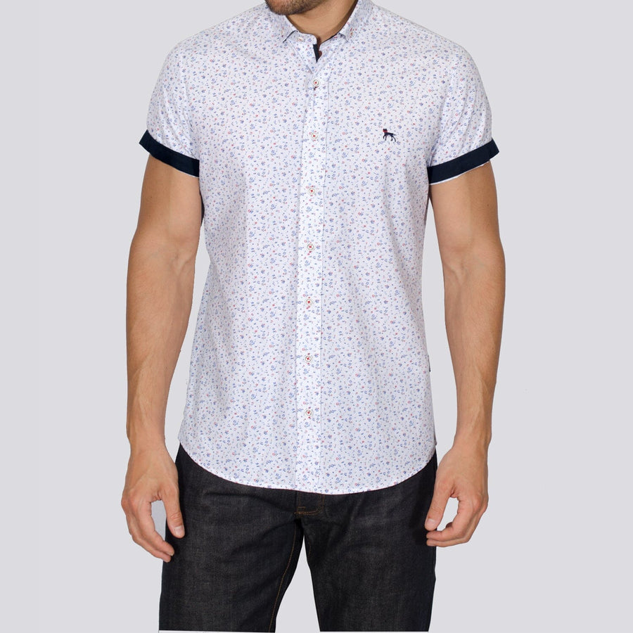 Mataro Short Sleeve Shirt White