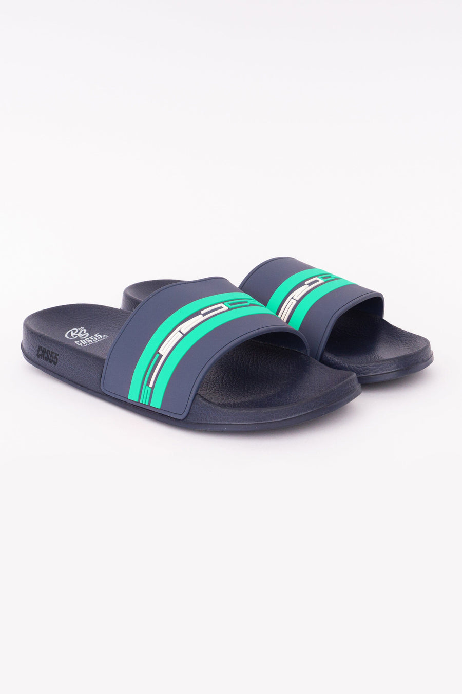 Mentella Sliders Navy/Green