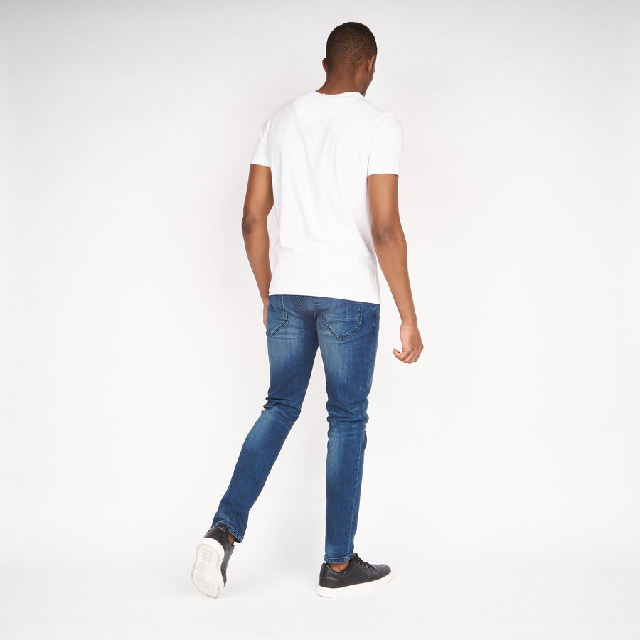 Money Mens Ape Rip Jeans Vintage Wash