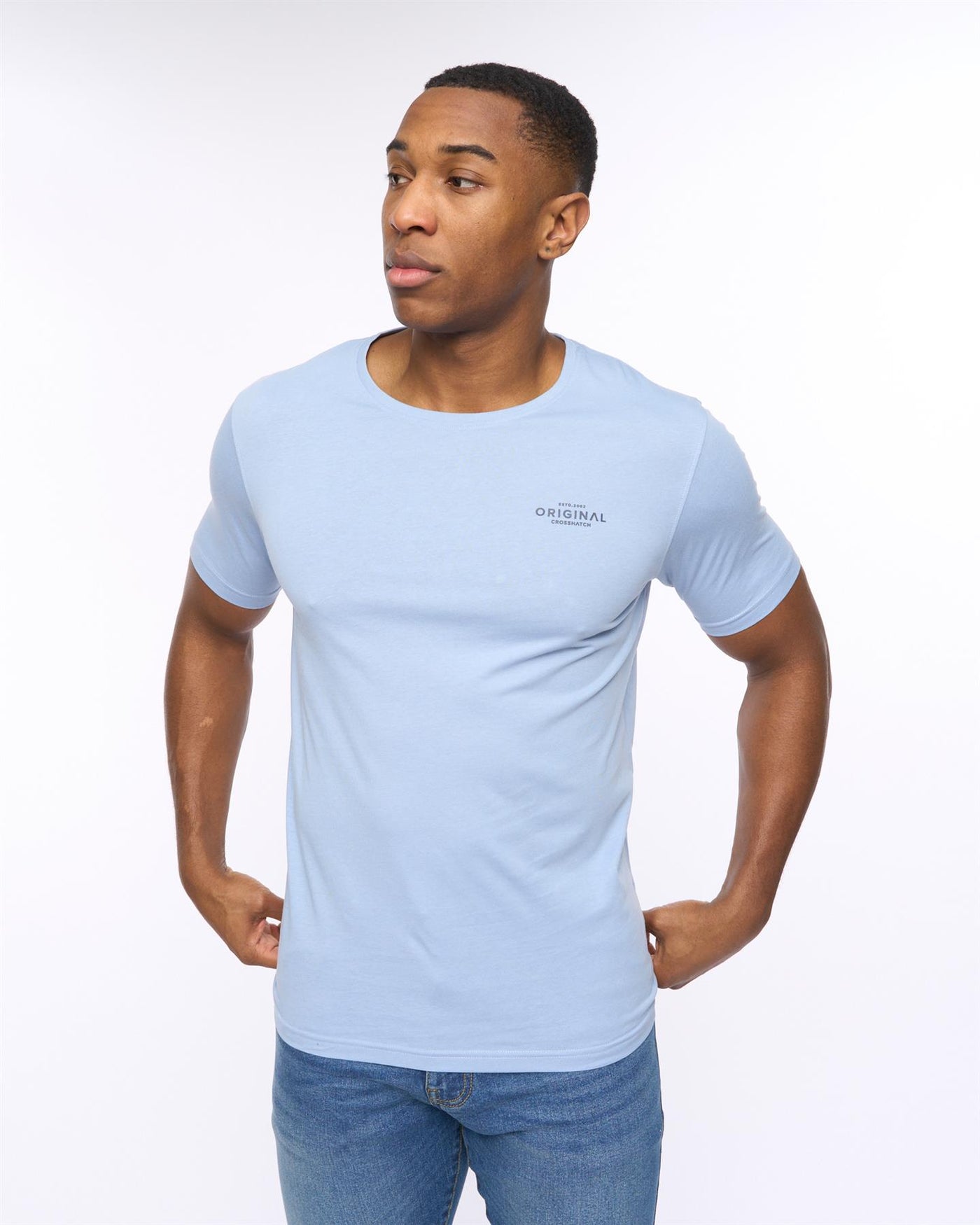 Mens Basicblues T-Shirt 5pk Assorted