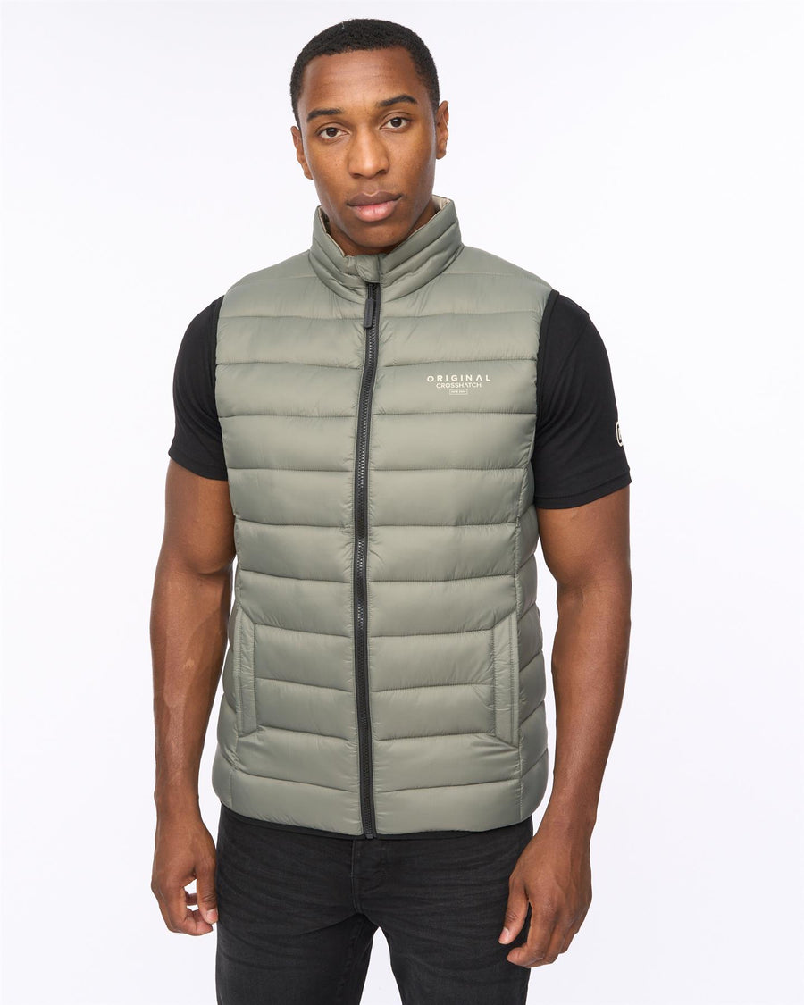 Mens Gattering MVE Gilet Sage