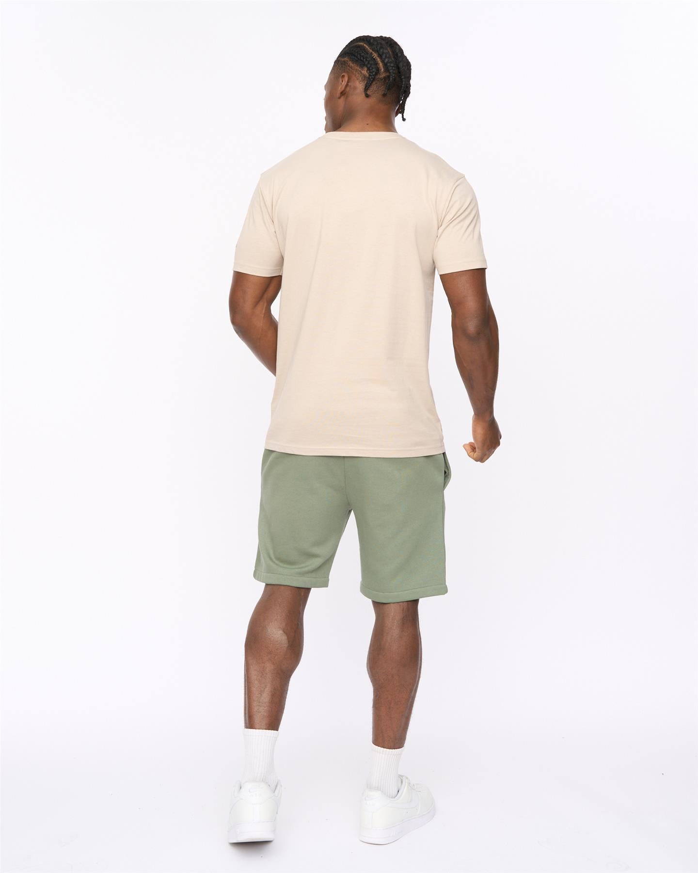 Mens Bardon T-Shirt Light Stone