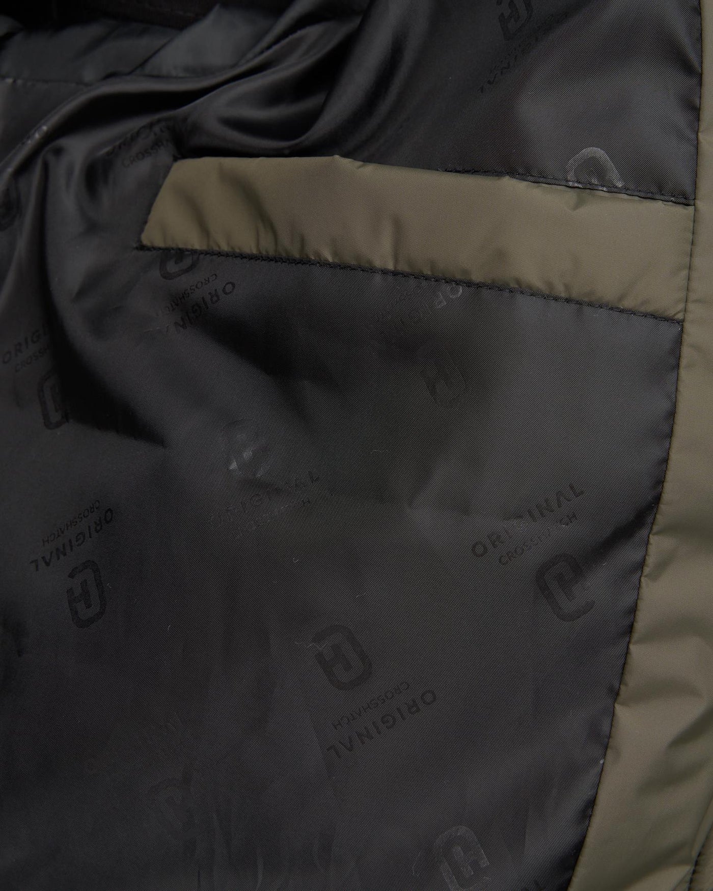 Mens Squadage Panel Jacket Olive