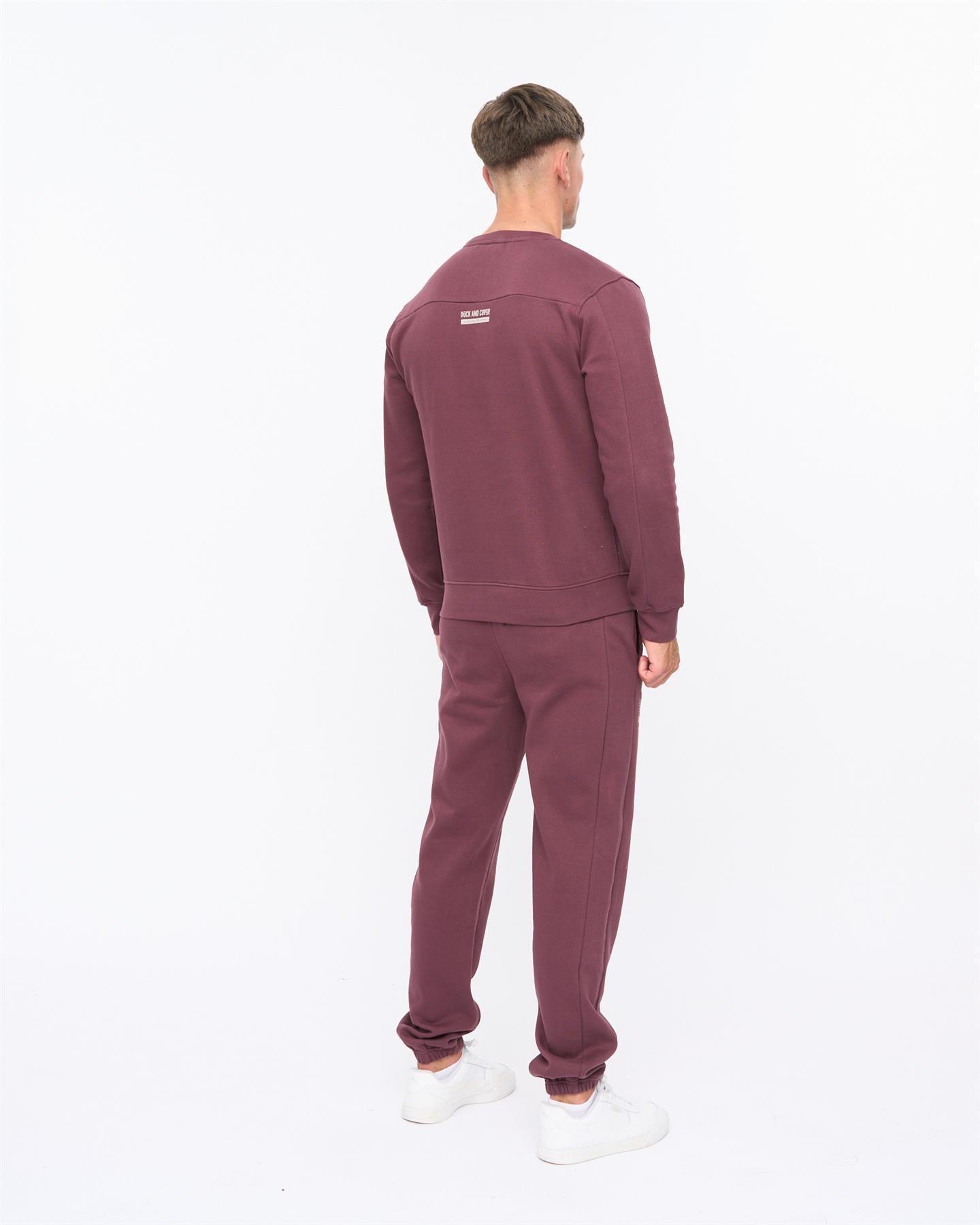 Mens Applewood Crew Sweat Raisin