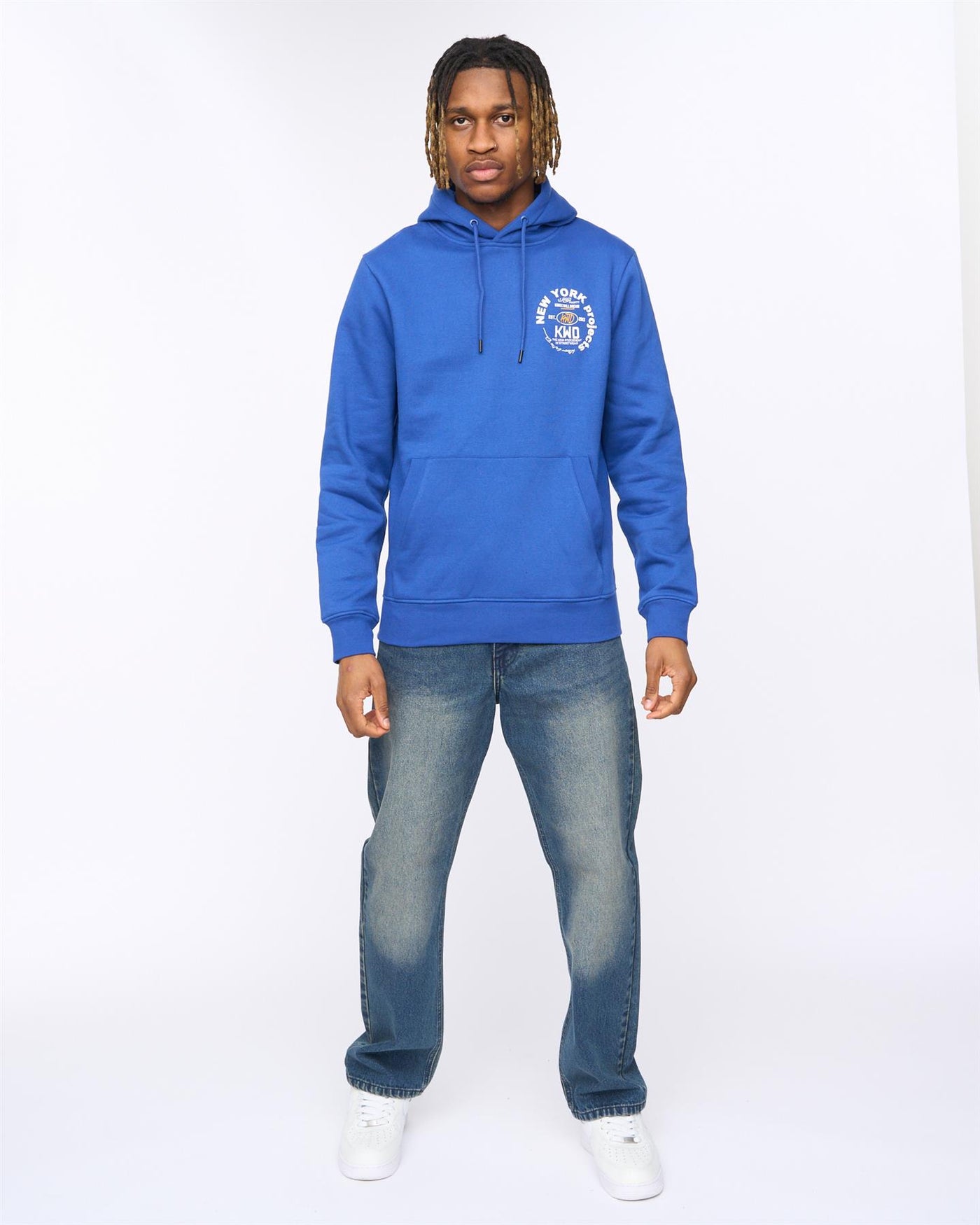 Mens Mobalot Hoodie Blue