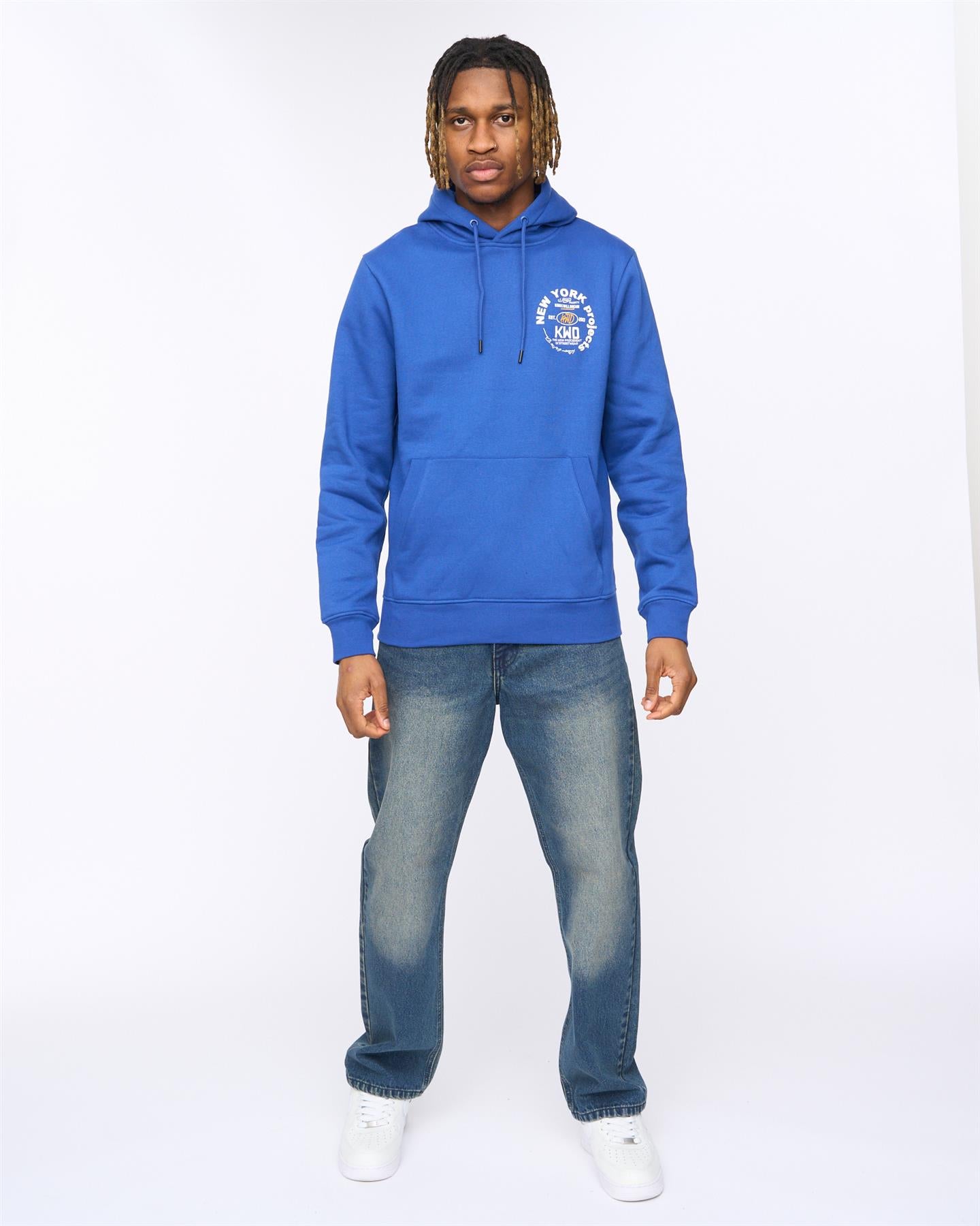 Mens Mobalot Hoodie Blue