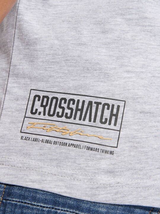 Plotmar T-Shirt Black/Light Grey Marl