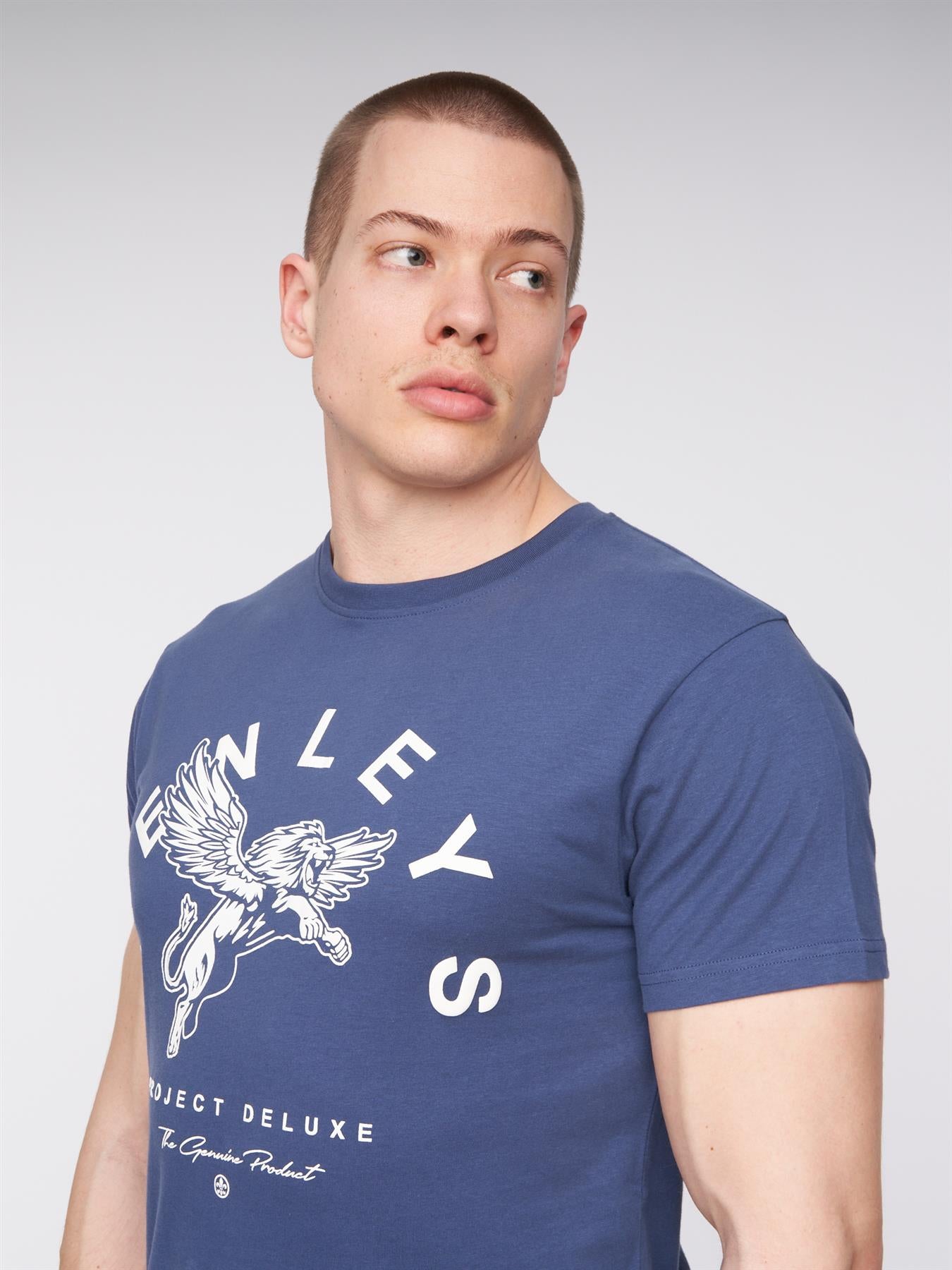 Mens Colhen T-Shirt Deep Blue