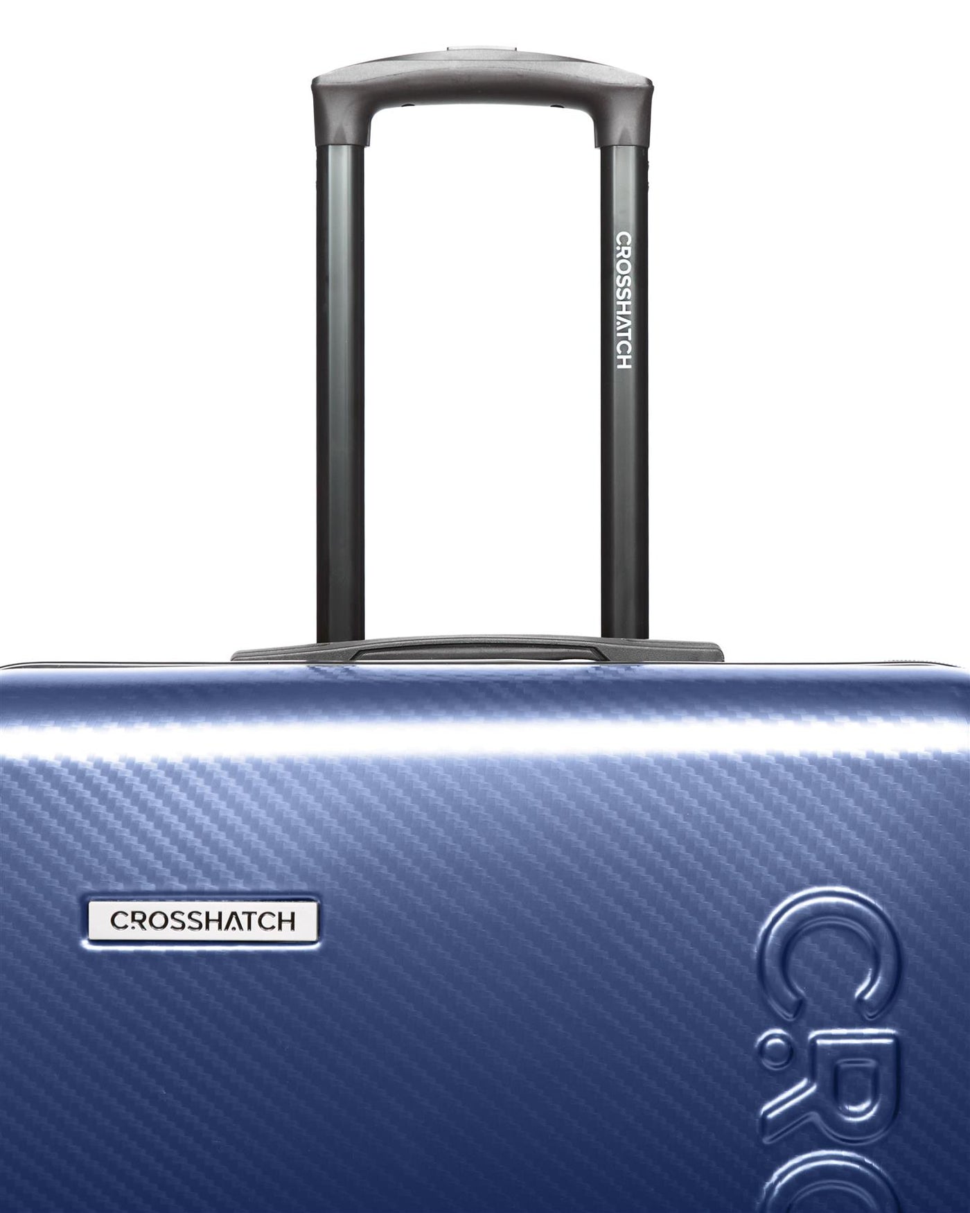 Mens Escapade Embossed Suitcase 3pk Royal