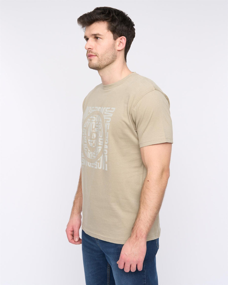 Mens Pixalate T-Shirt Light Sage