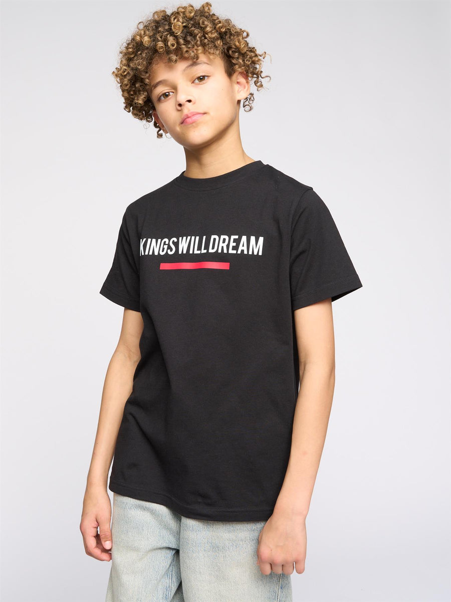 Kids Boys Dollar Bills T-Shirt Black