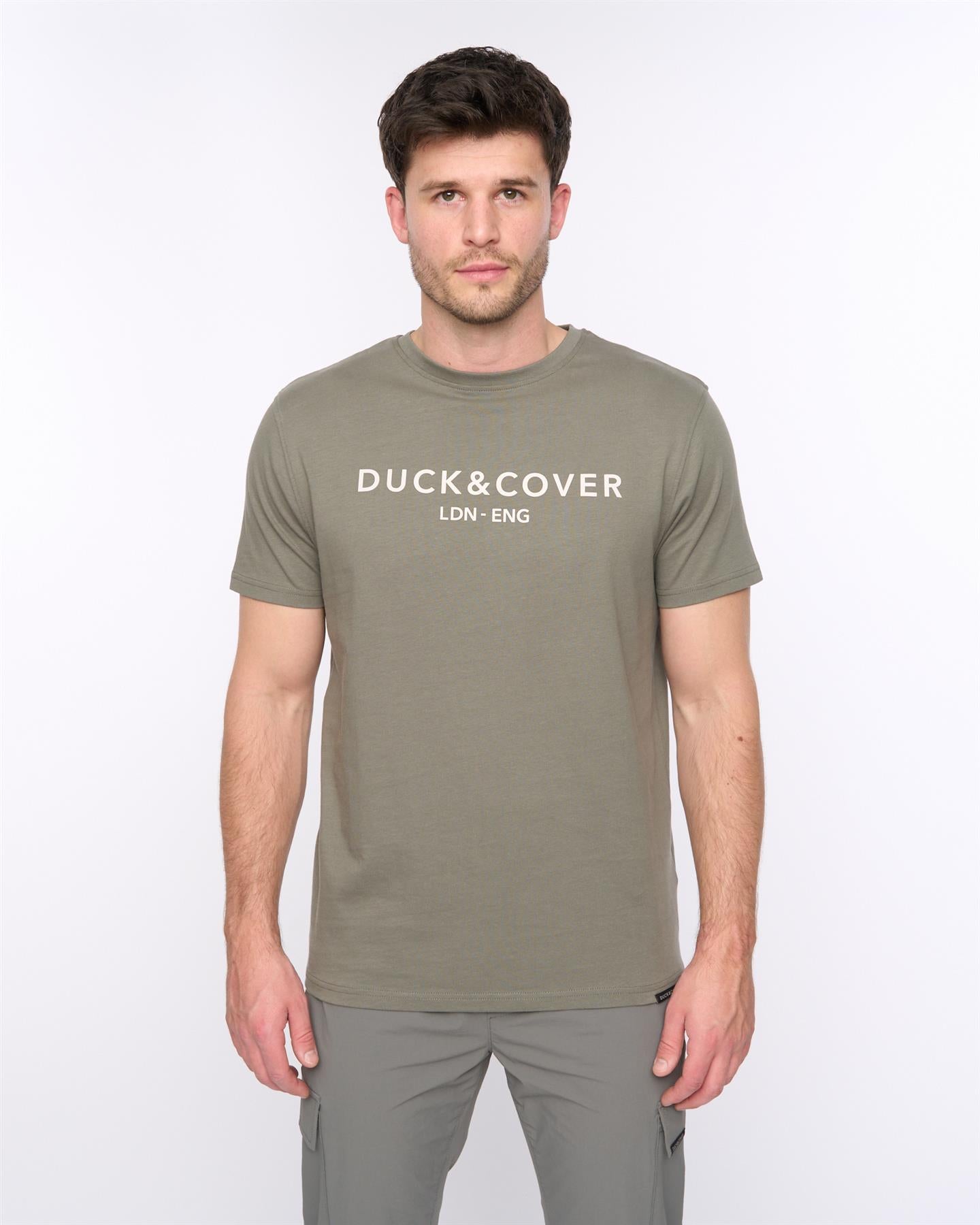 Mens Chamata T-Shirt Green Slate