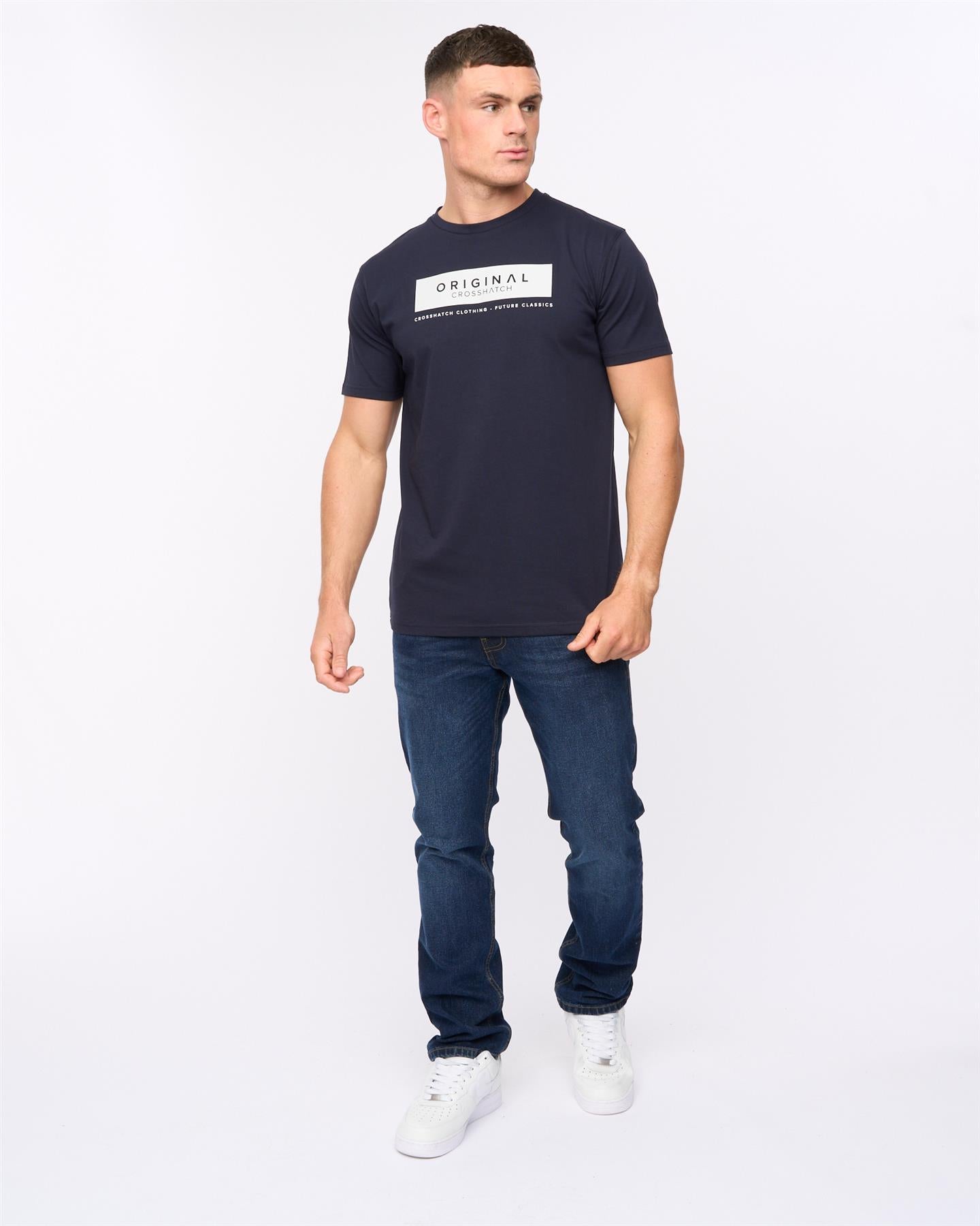 Mens Jamstate T-Shirt Navy