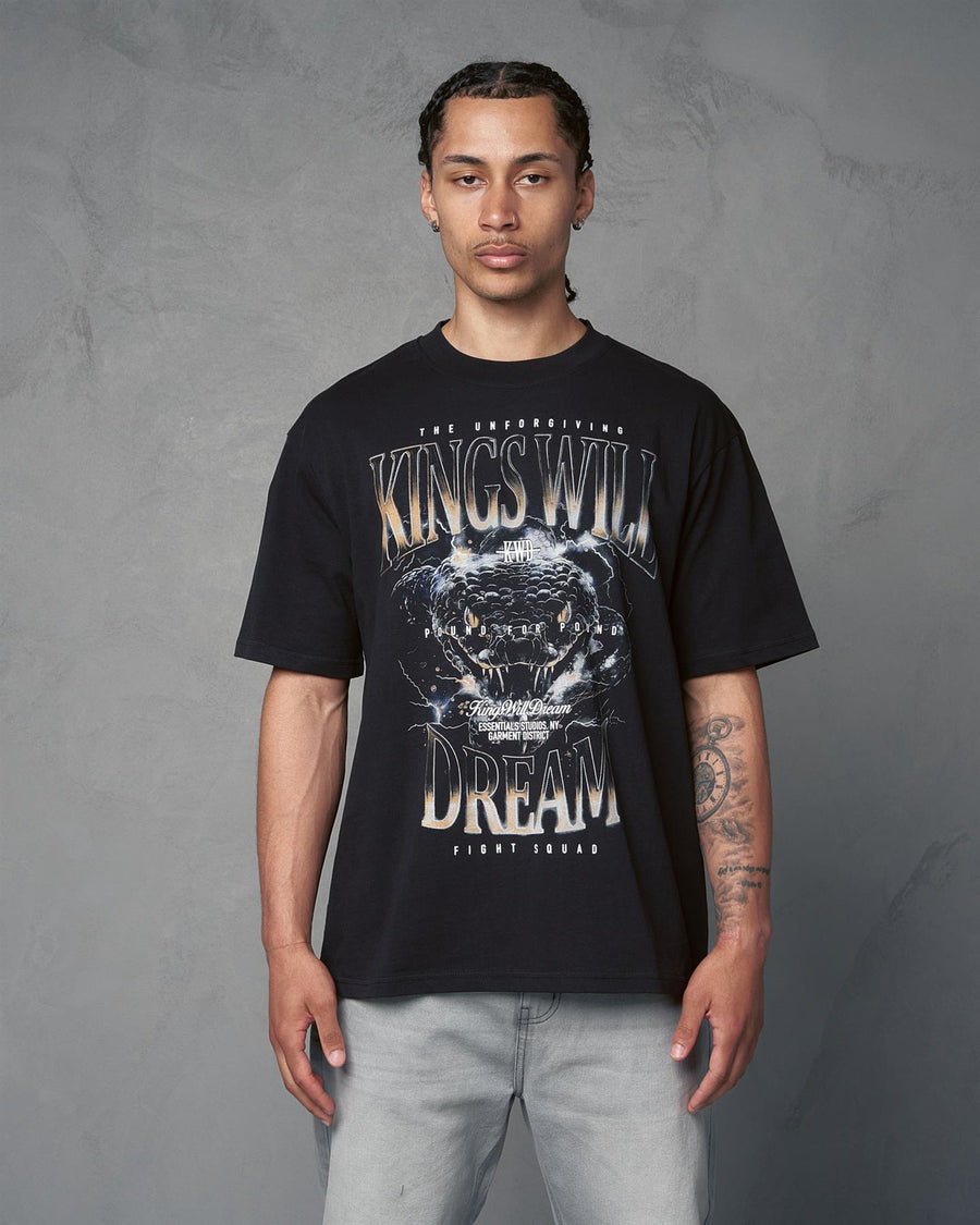 Mens Studio Snake Eyes T-Shirt Black