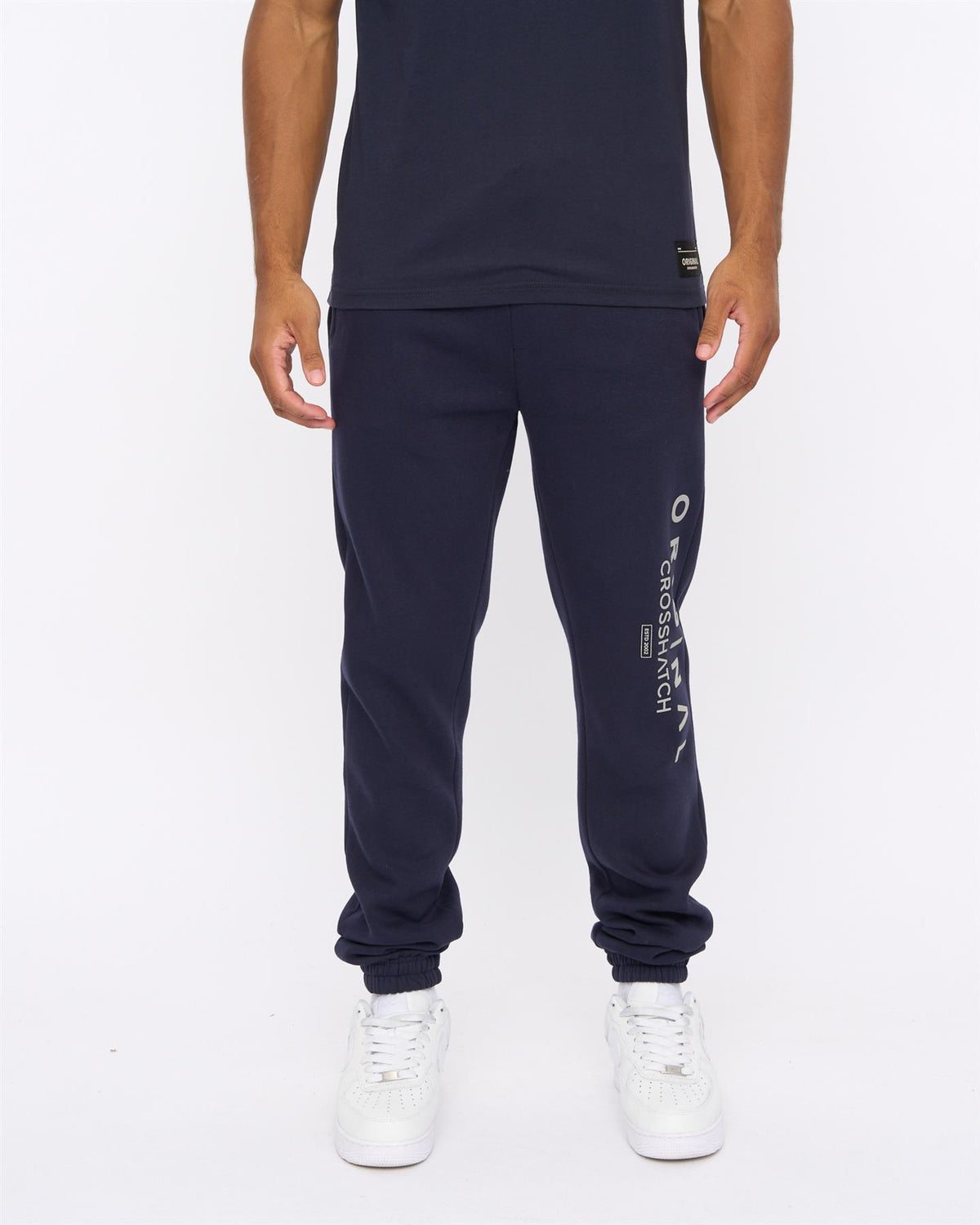 Mens Jamals Joggers Navy
