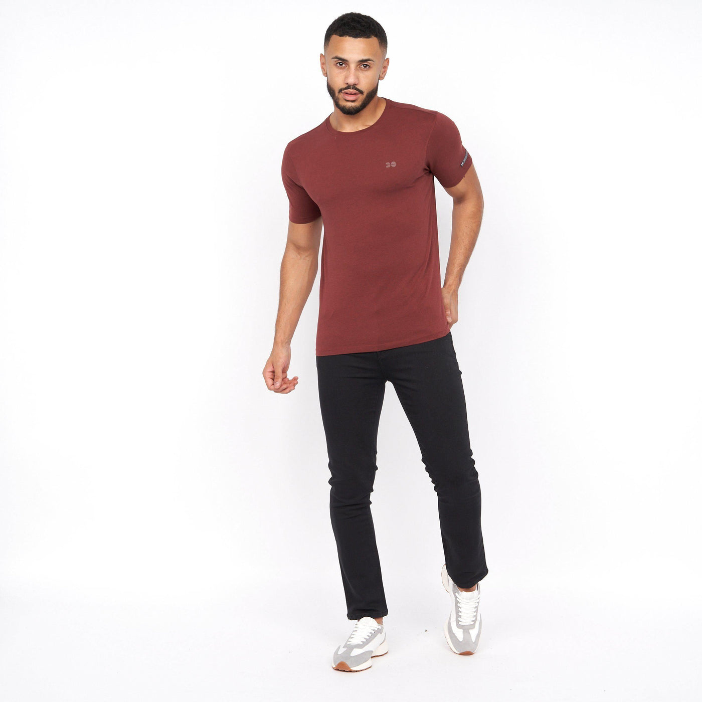 Crosshatch Mens Fellawear Lounge Tees 5pk Assorted