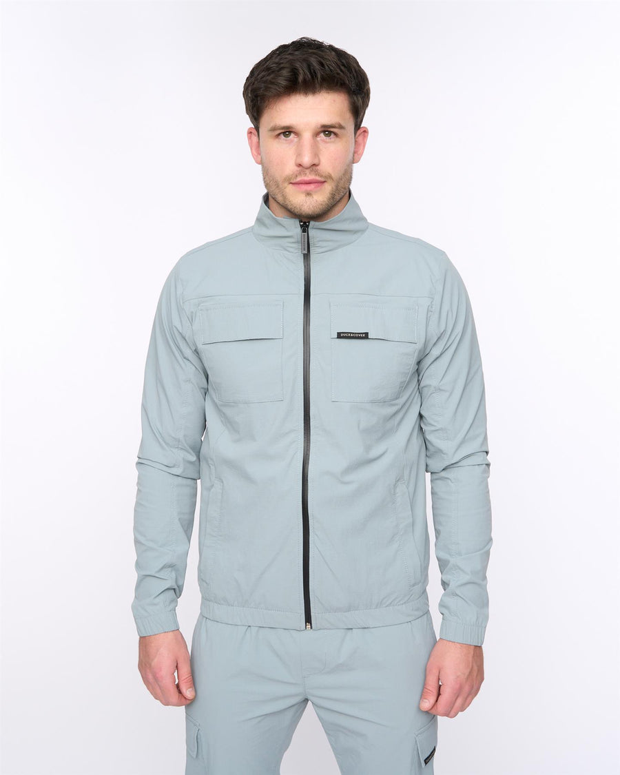 Mens Chamata Jacket Steel Blue